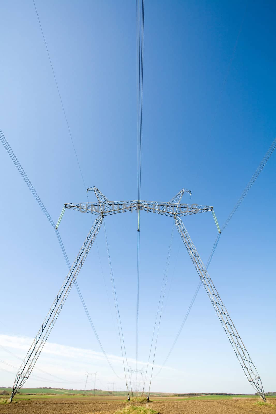 High voltage pylons  by velkol