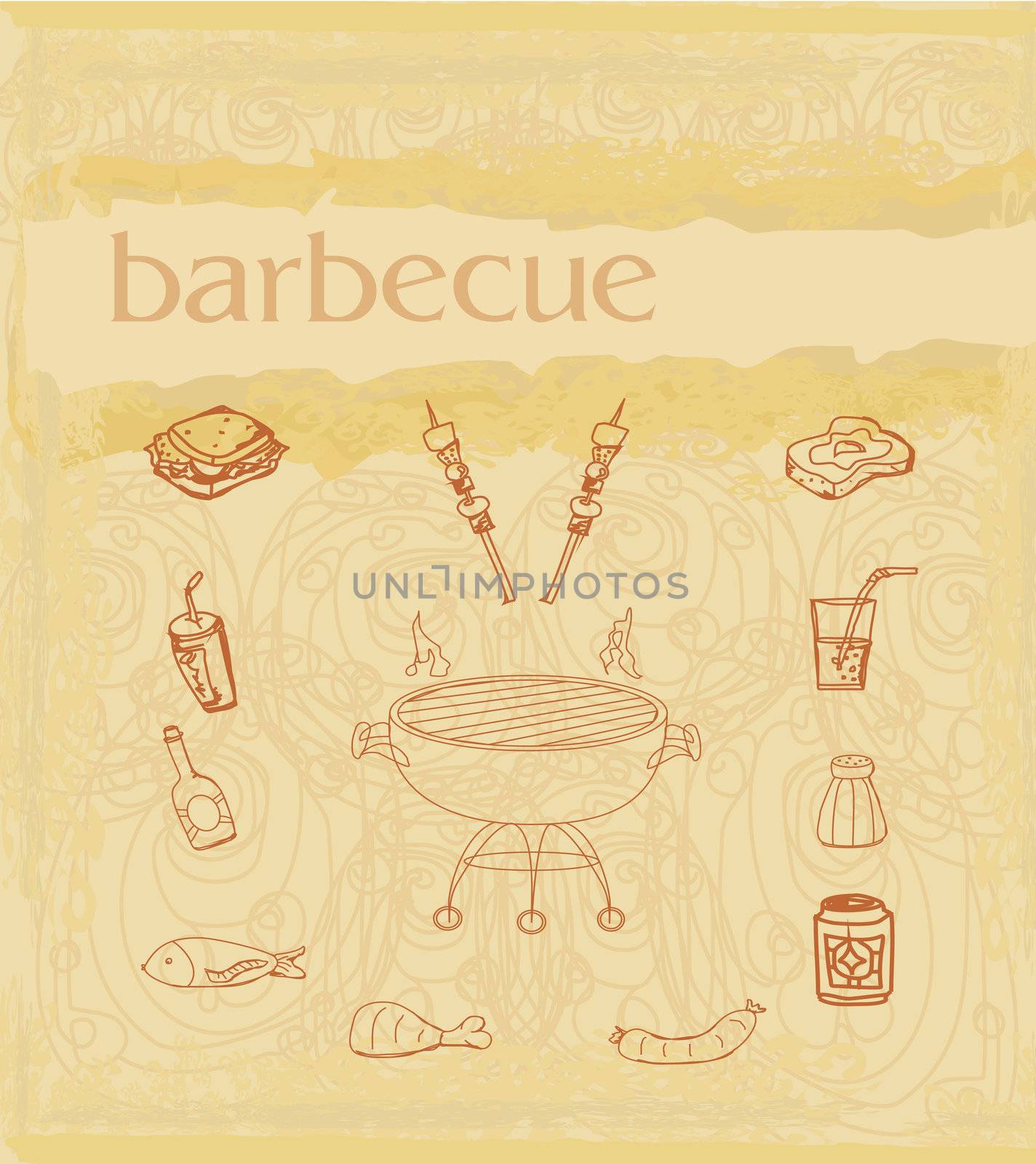 Barbecue Party Invitation by JackyBrown