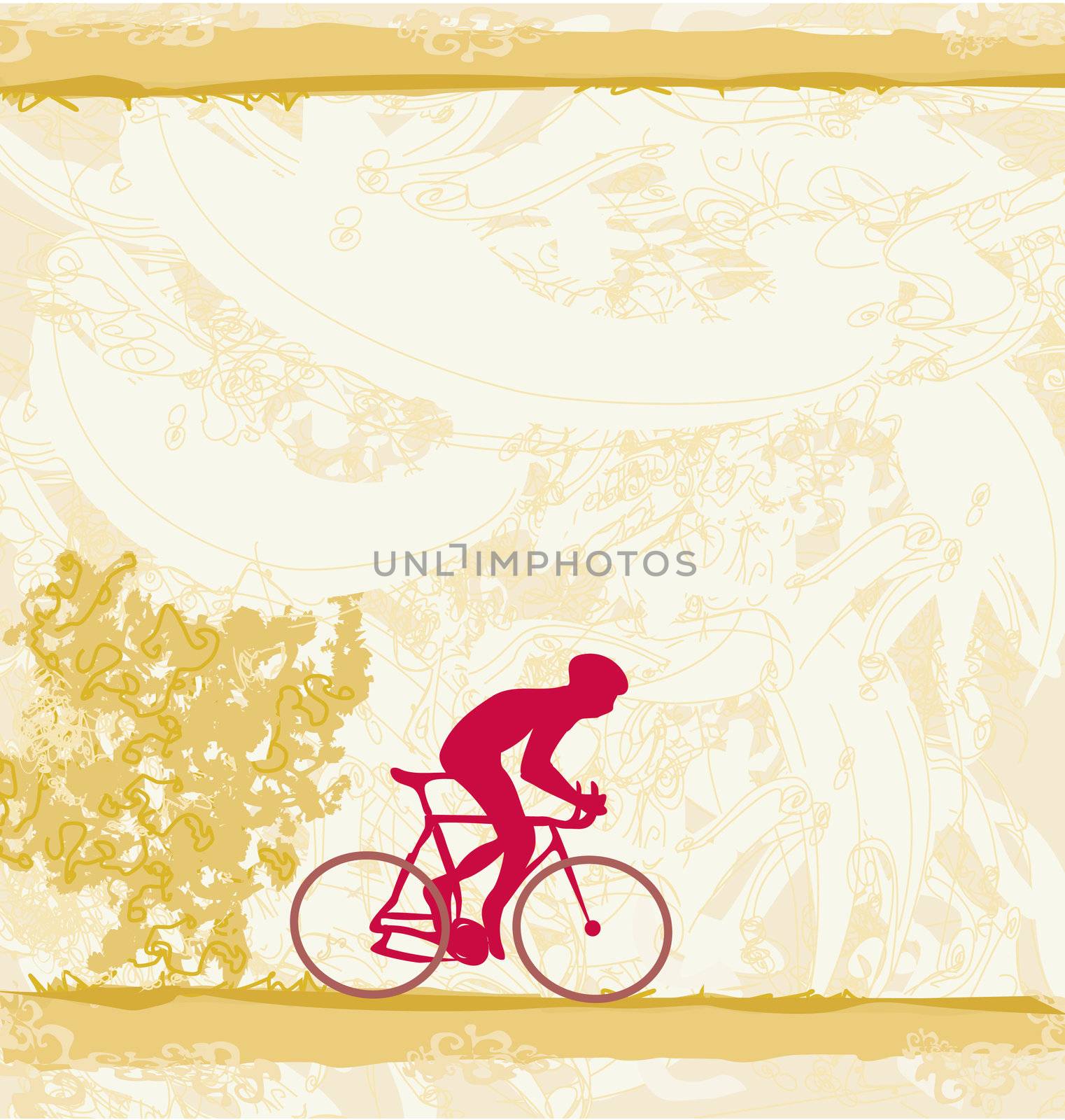 Cycling Poster by JackyBrown