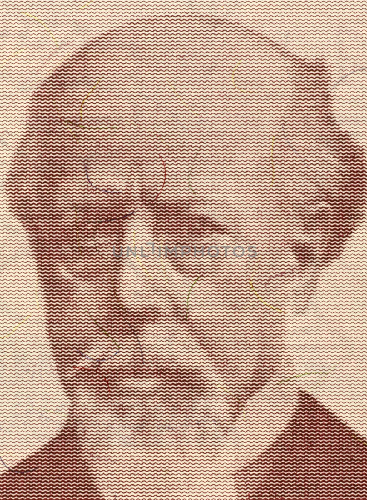 Julio Argentino Roca (1843-1914) on 1000 Australes 1988 Banknote from Argentina. Army general who served as President of Argentina. 
