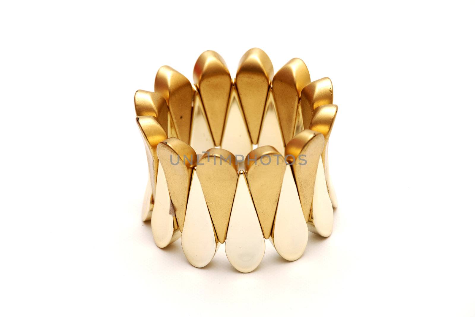 Fashion bracelet isolated on white background