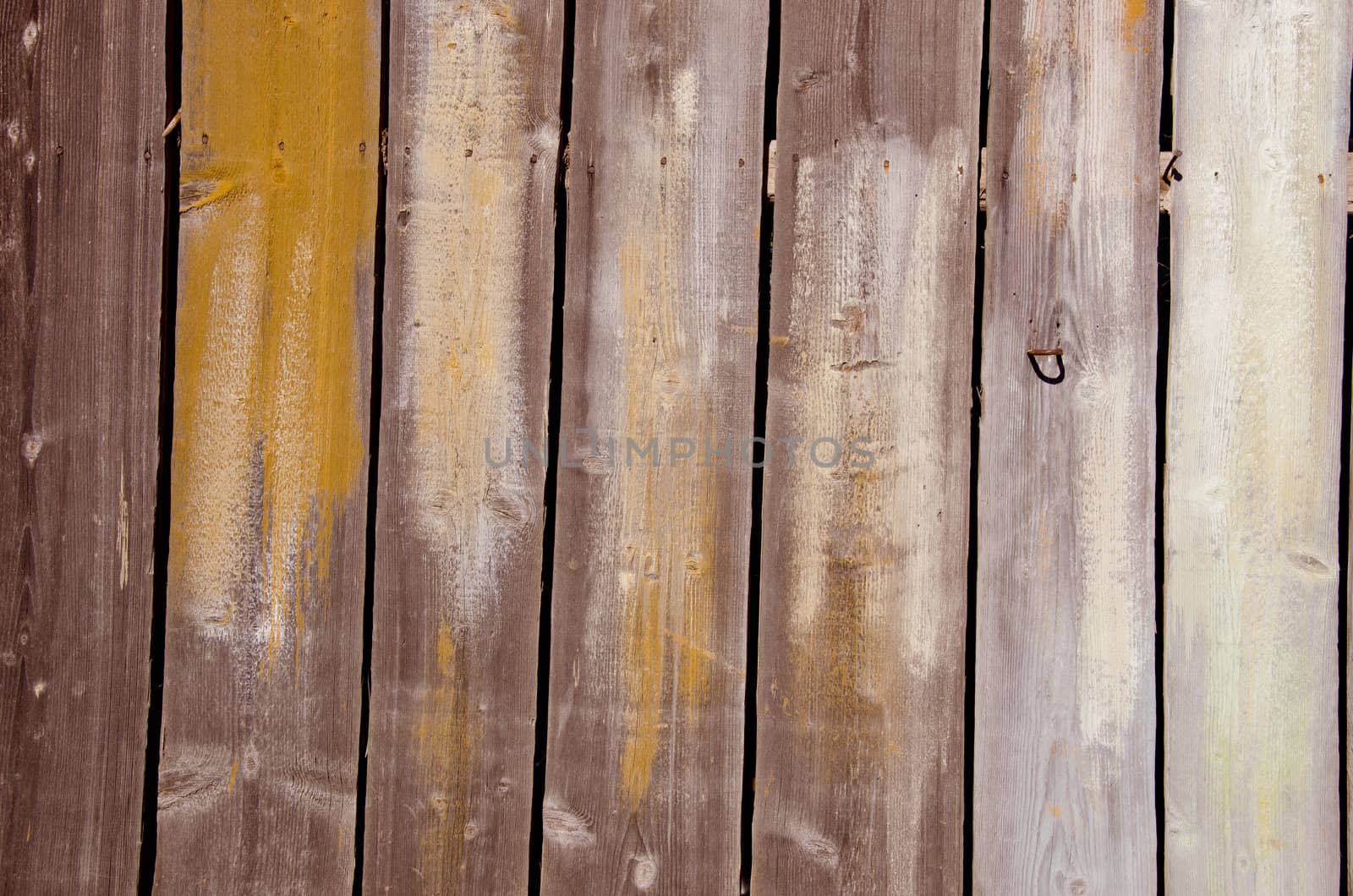 Background of old rural farm building wall made of wooden planks.