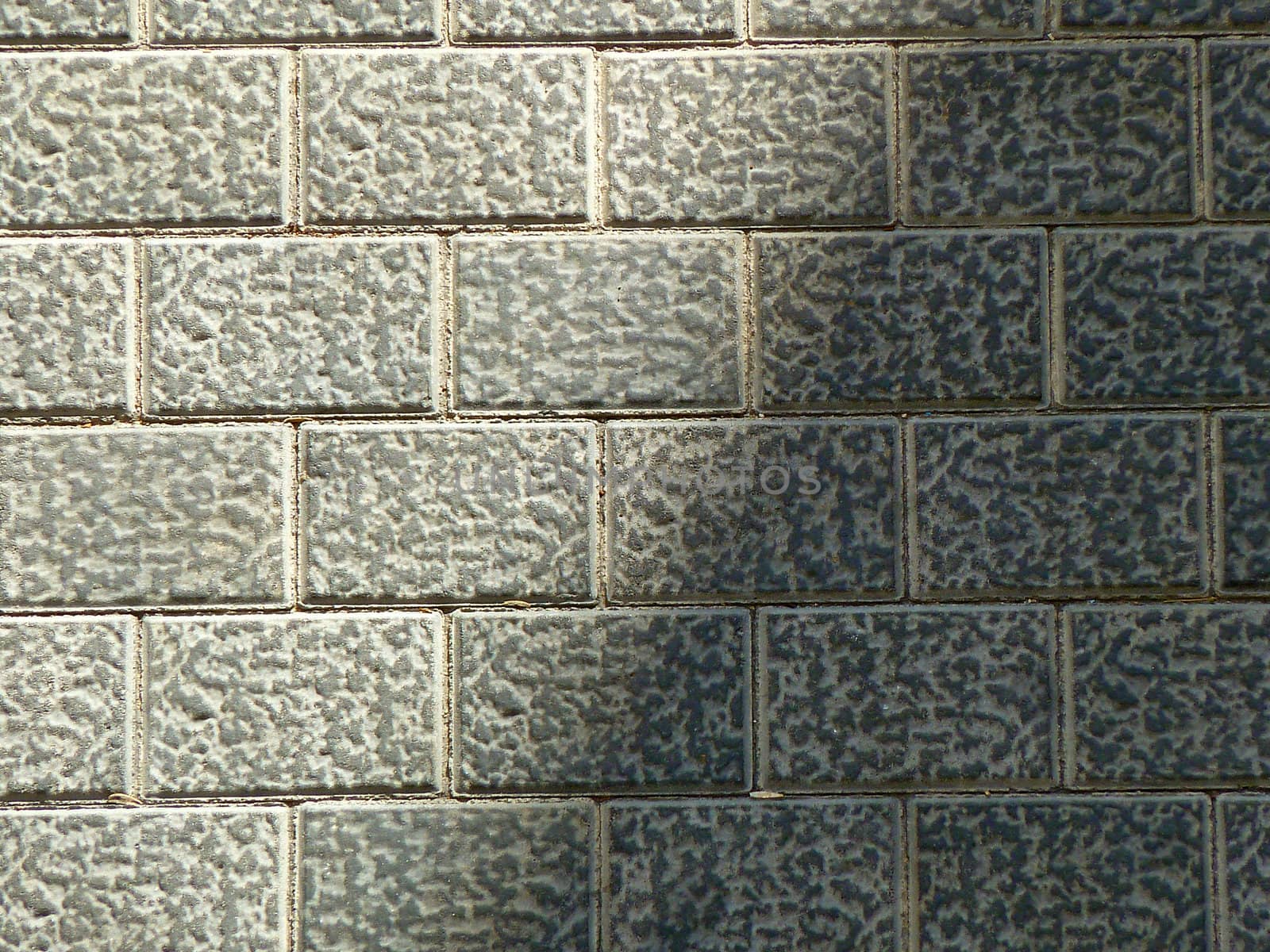 closeup of block paving stones