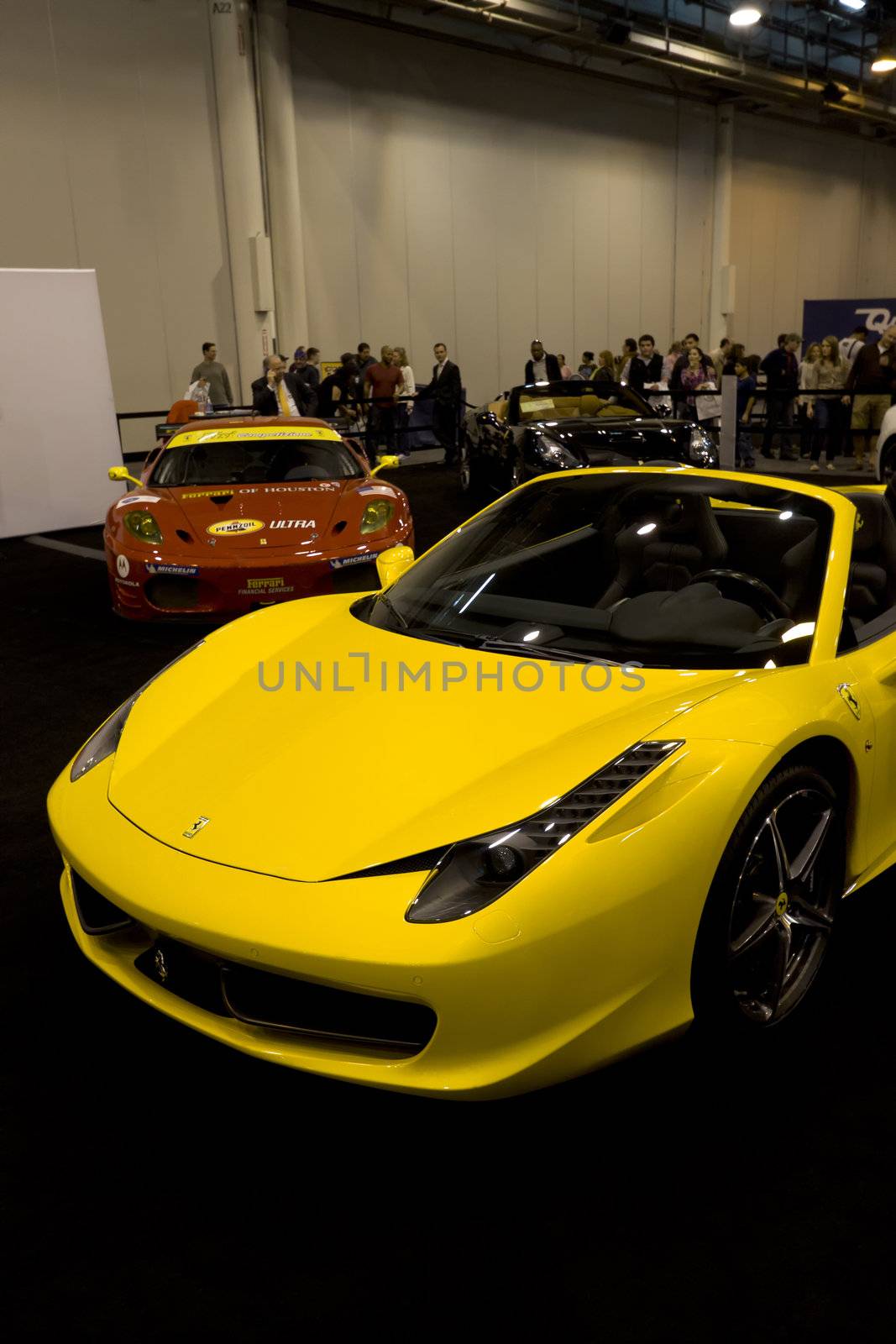 Yellow 458 Spider by Moonb007