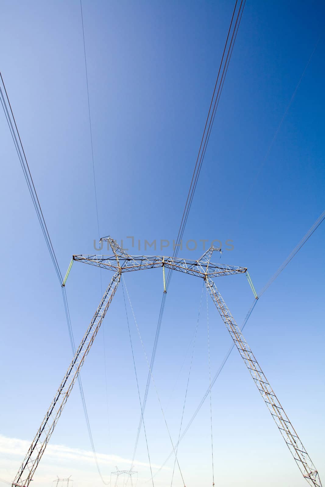 High voltage pylons  by velkol