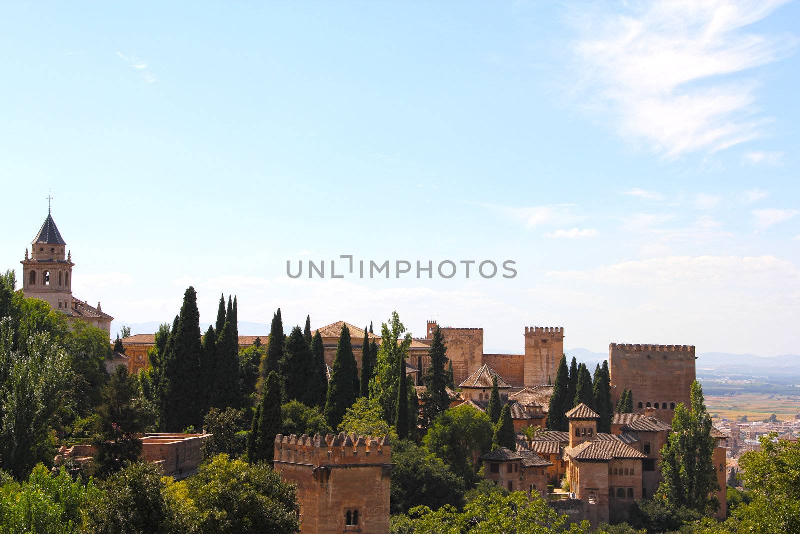 Panorama of Alhambra by destillat