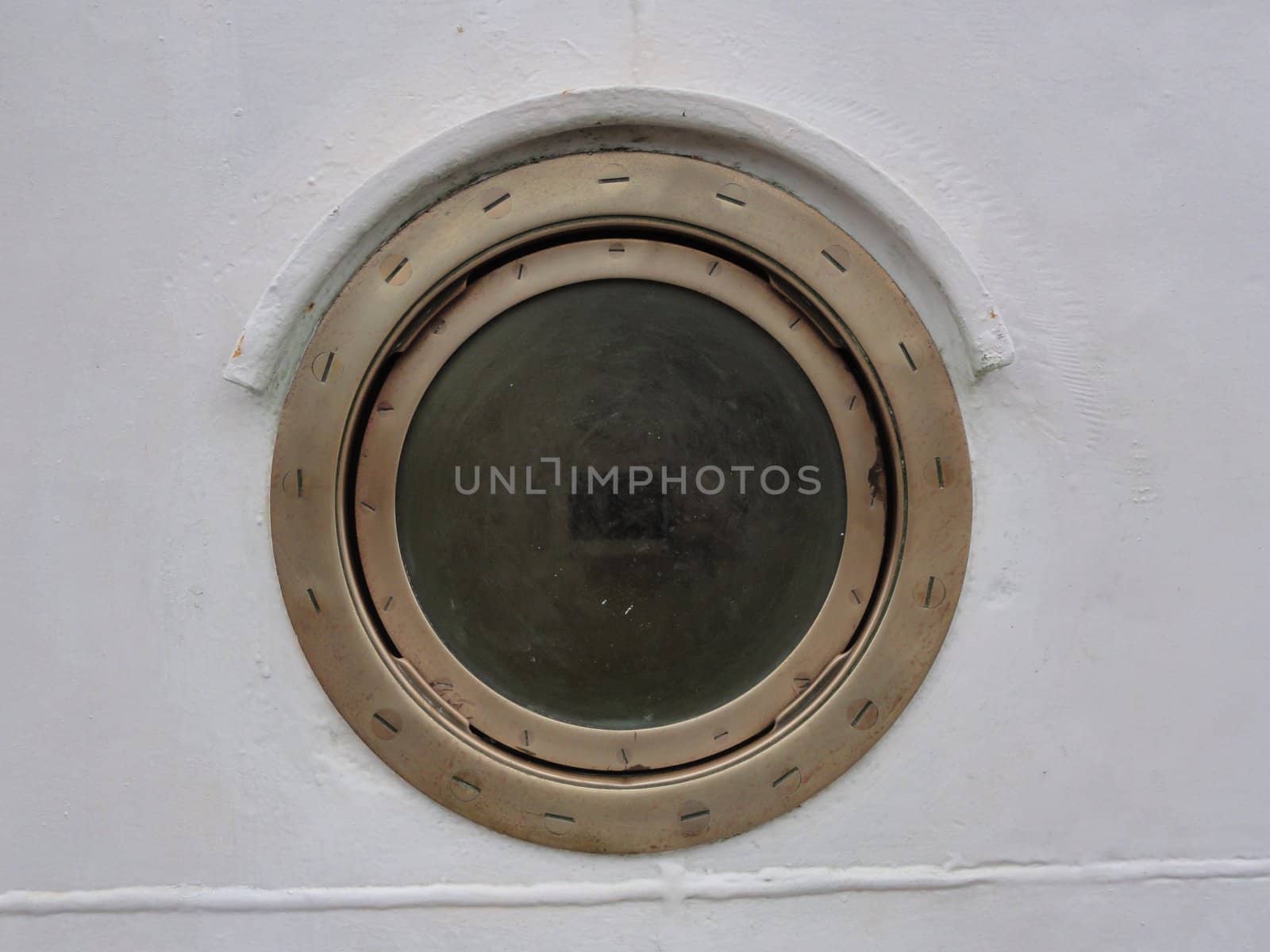 photo of an isolated porthole