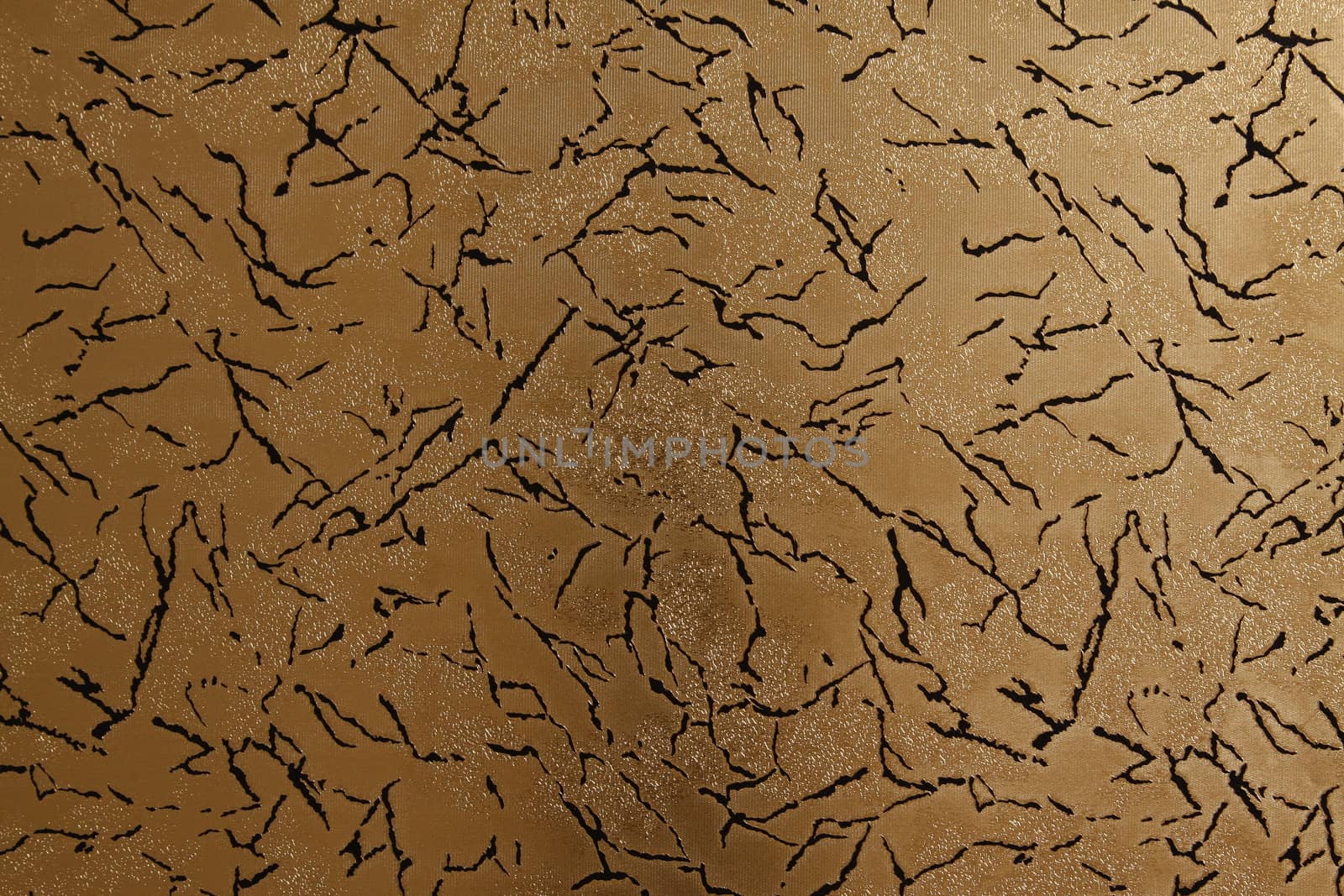 Abstract background with fantasy in gold and black