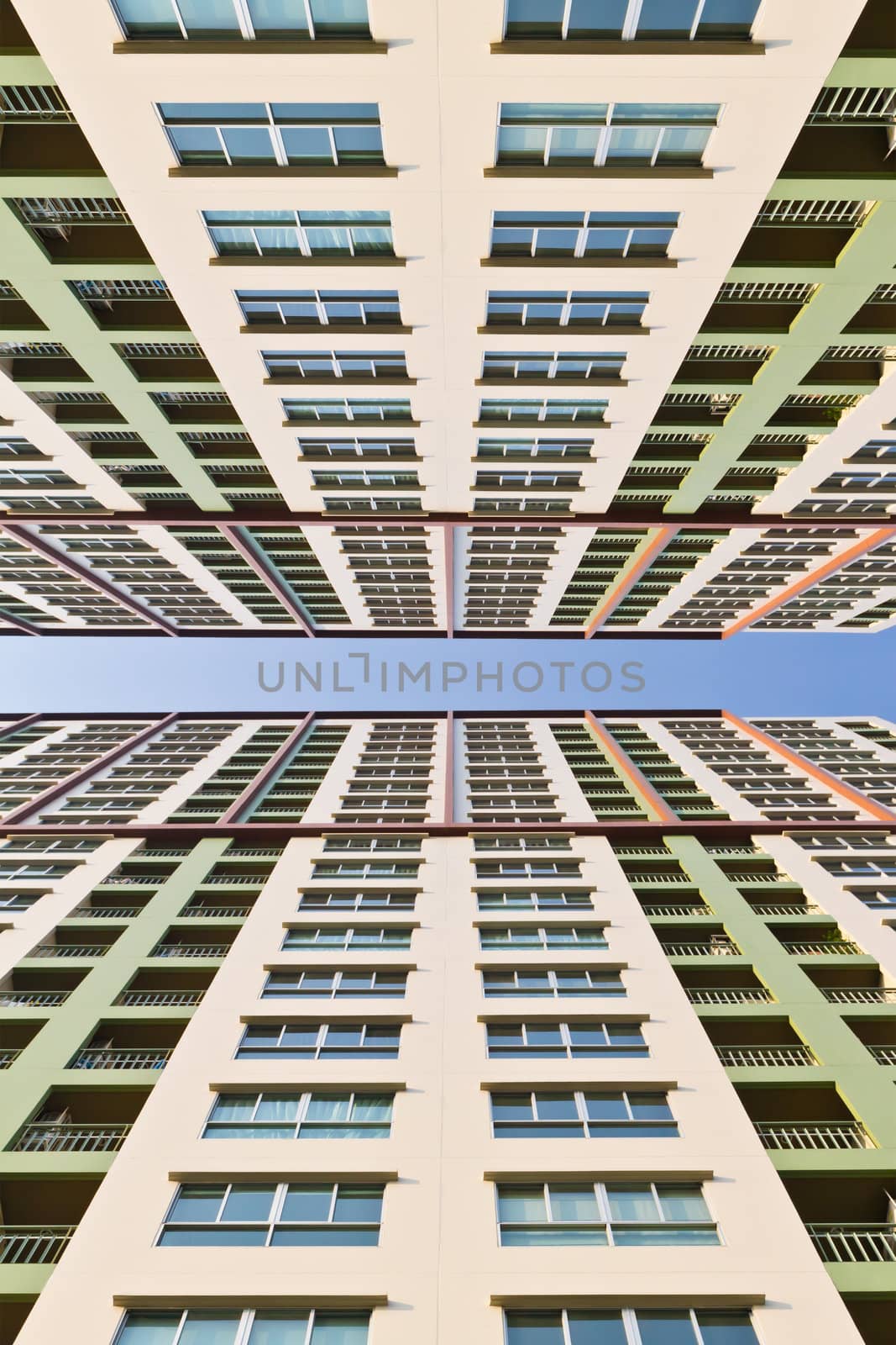 colorful high building