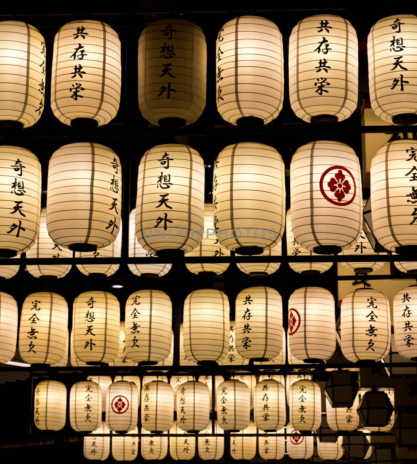 japanese style lanterns by tungphoto