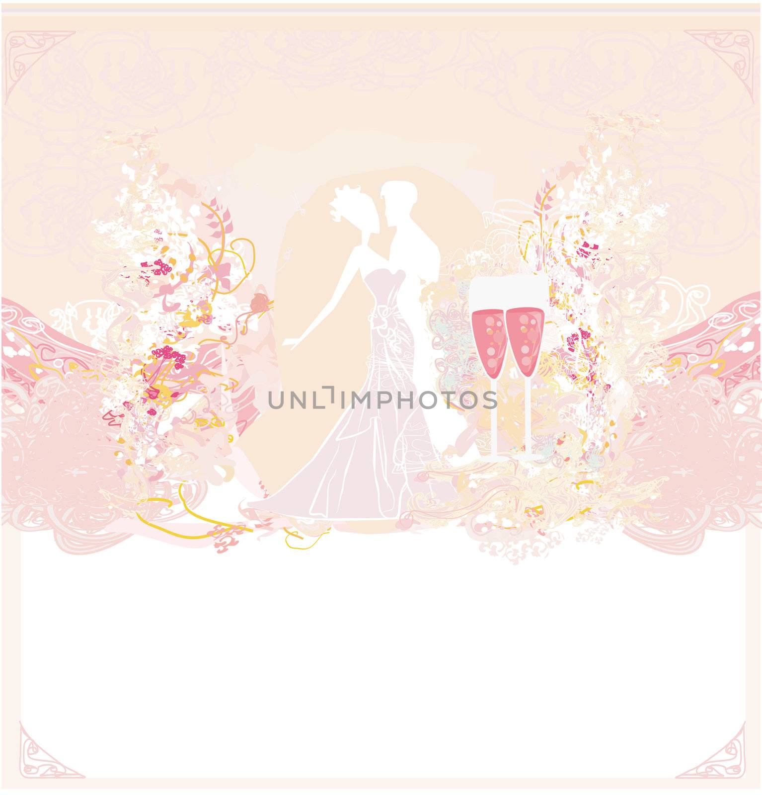 Ballroom dancers - invitation