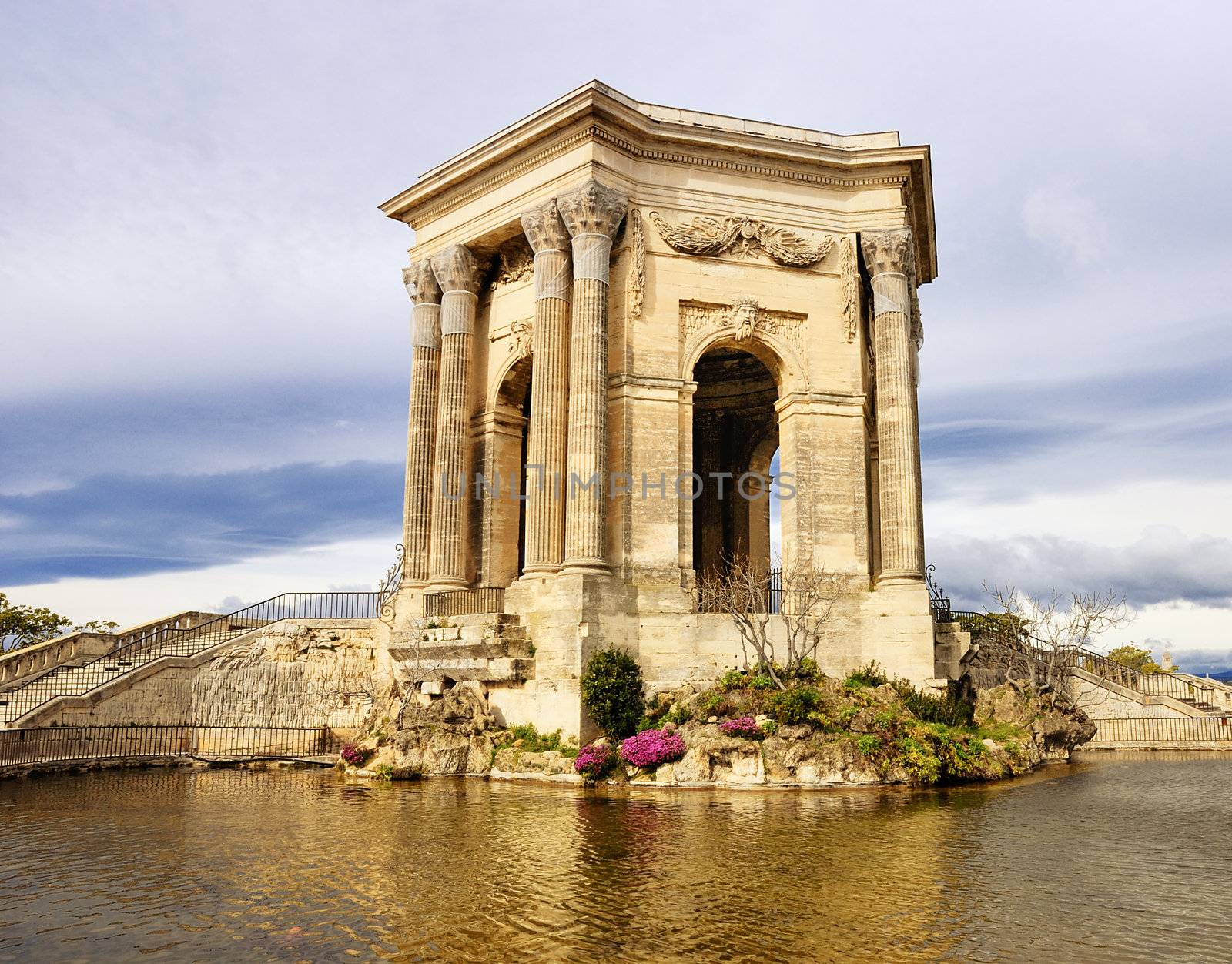 	
Arc de Triomphe, in Peyrou Garden, Montpellier, France