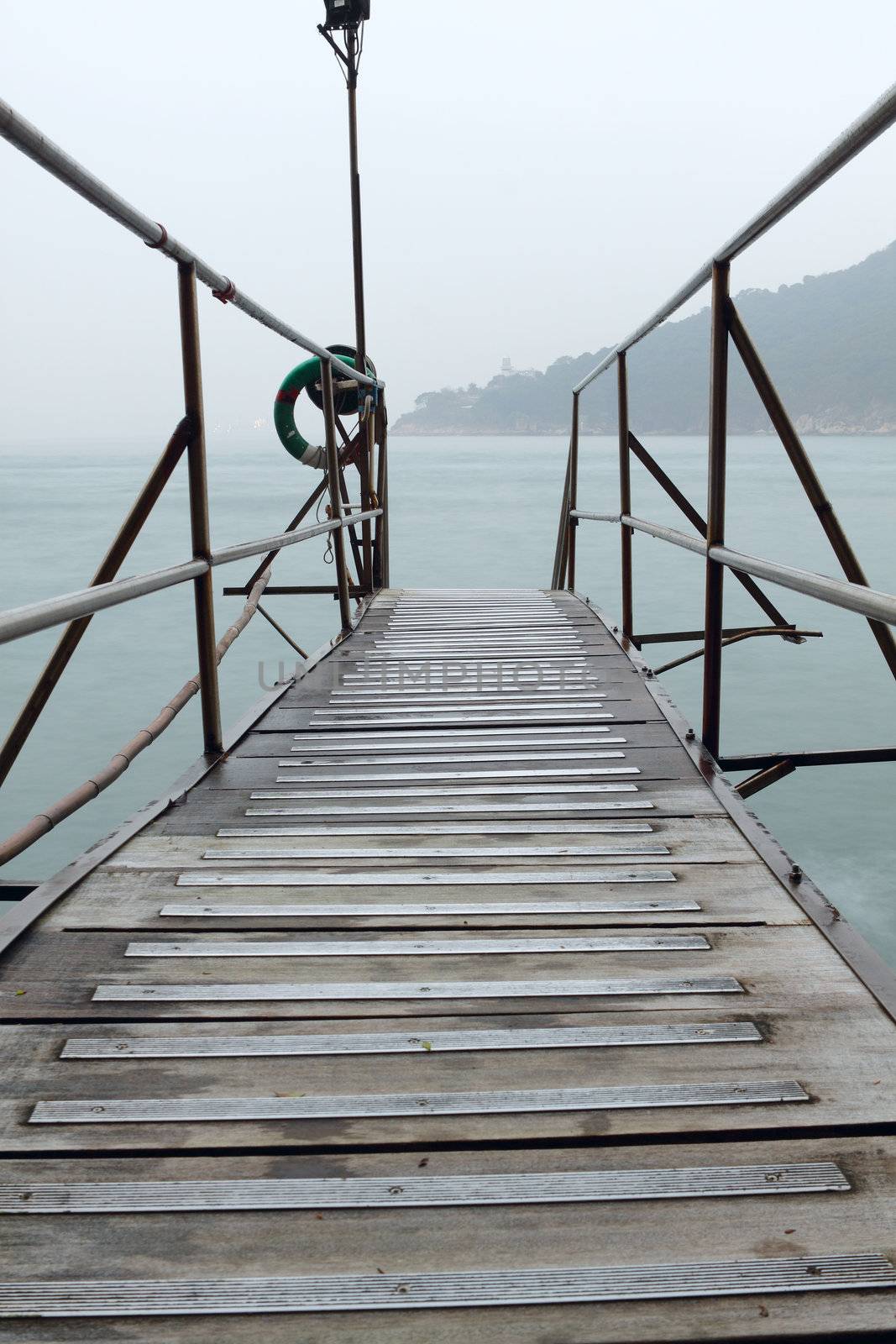 Bathing pavilion is a structure for bathing and swimming at a sea shore. The structure extended from shore into the sea with a large platform. Now, it is a history buildings in hong kong. 