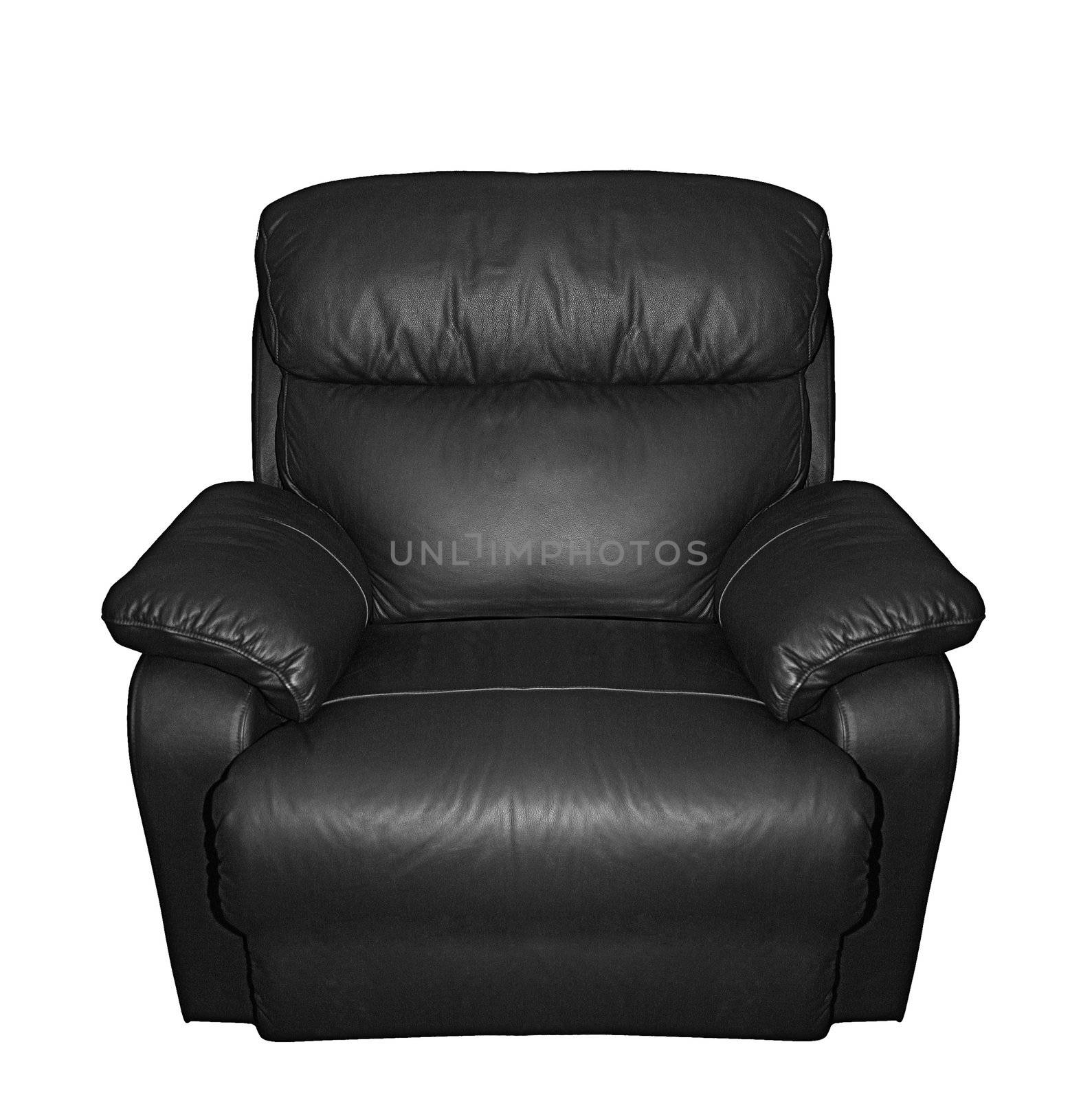 expensive leather arm chair