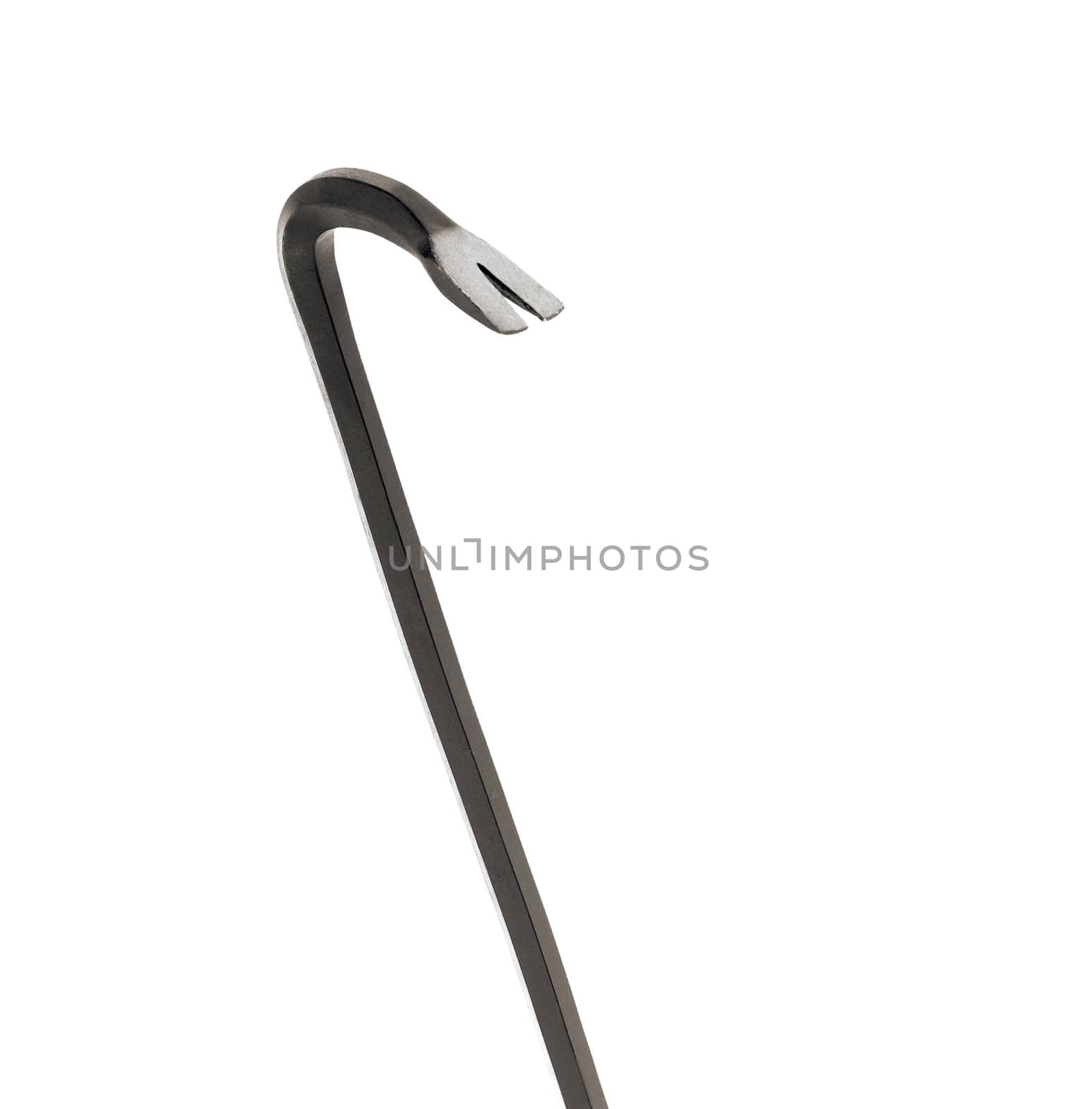 Crowbar isolated on white background