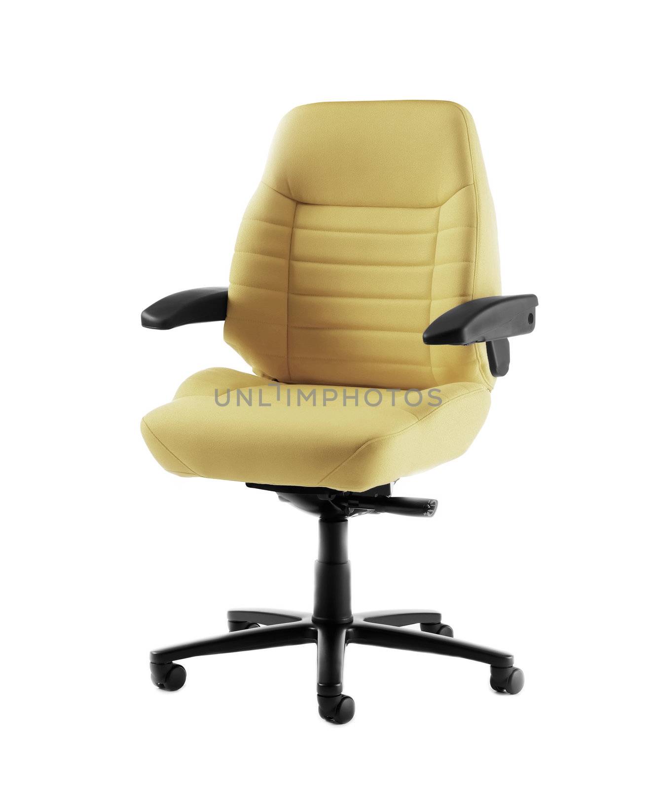 office chair isolated on white background