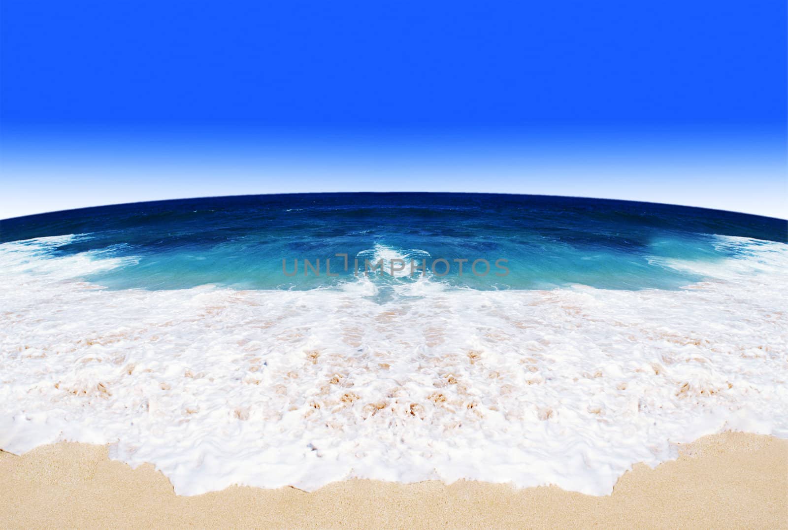 sand of beach sea - nature background