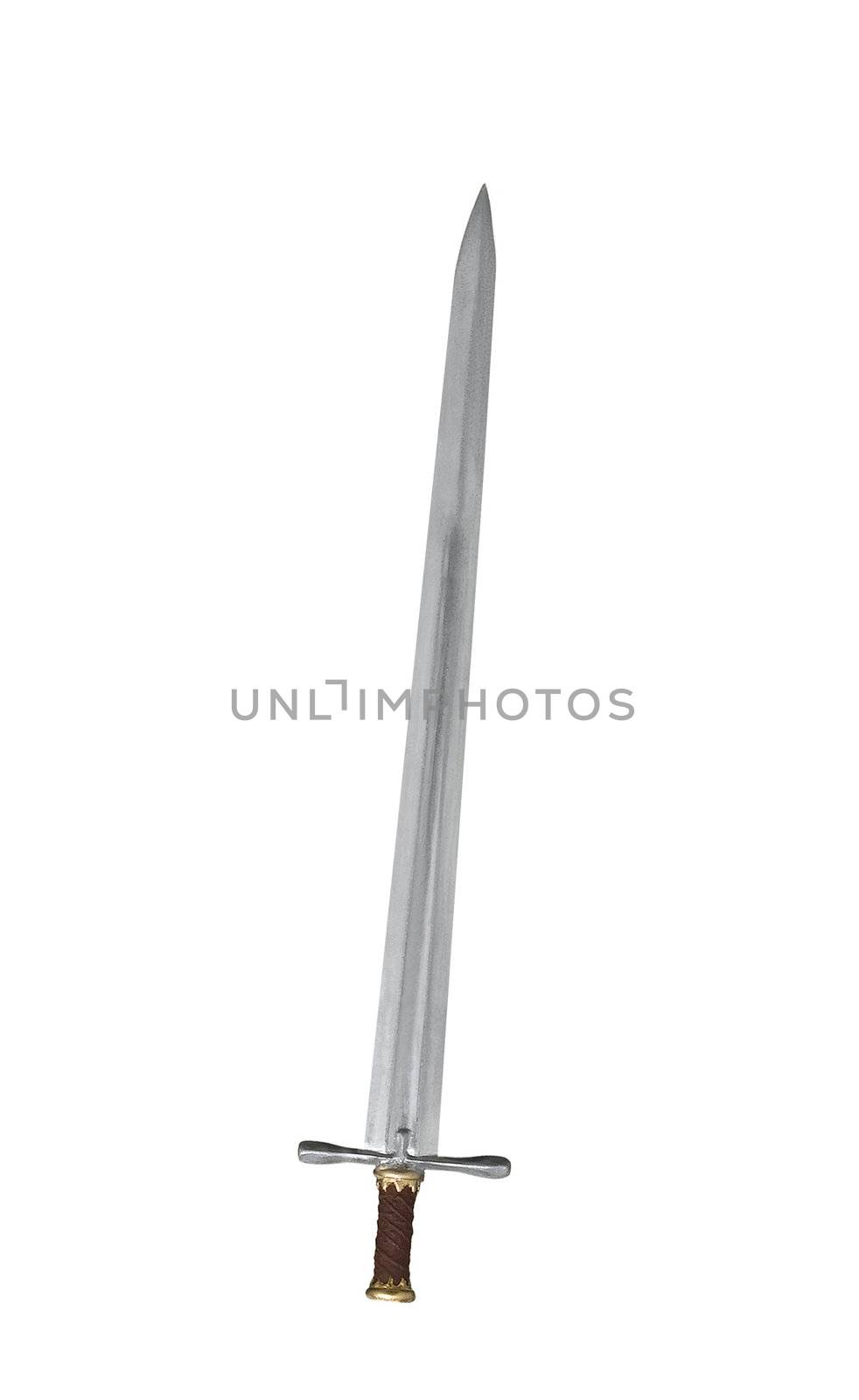 sword isolated on white