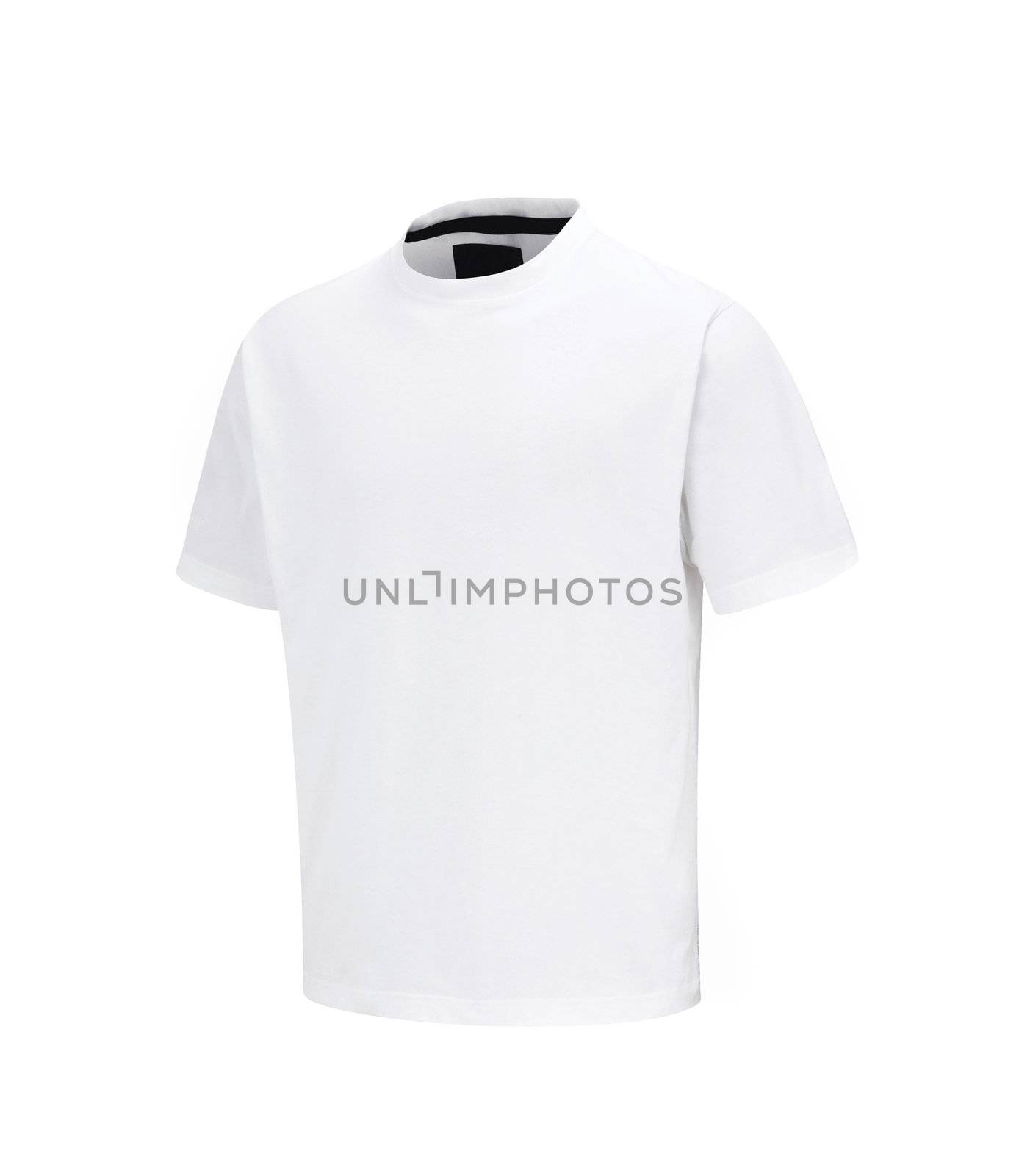 shirt on white background with clipping path