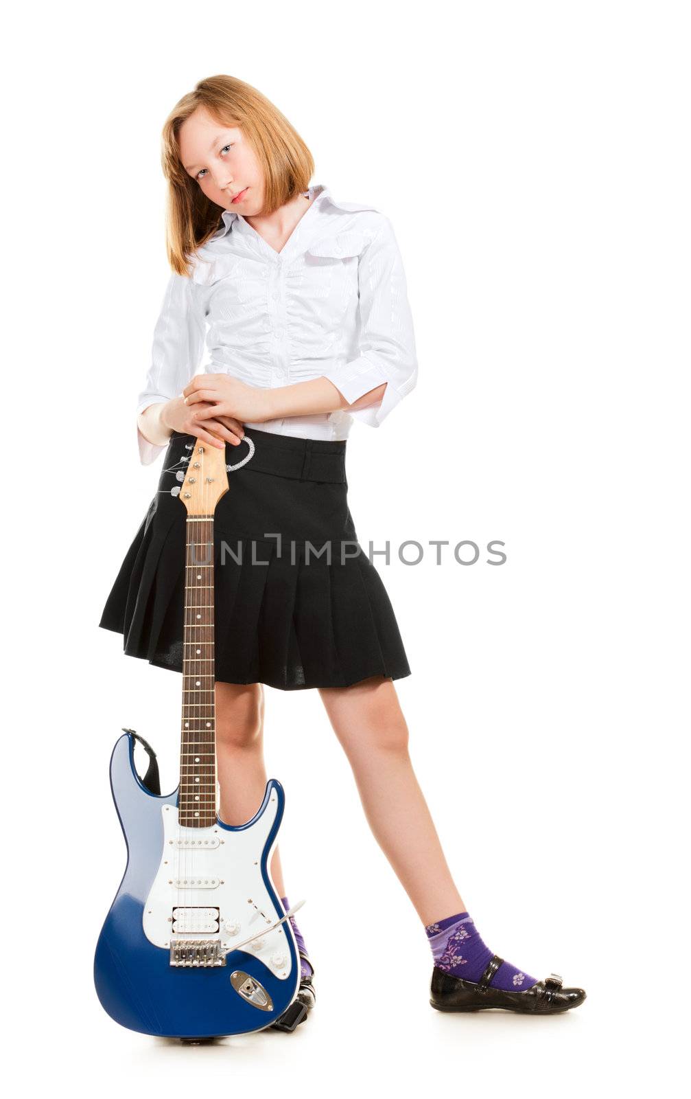 Teen Girl Rockstar by petr_malyshev