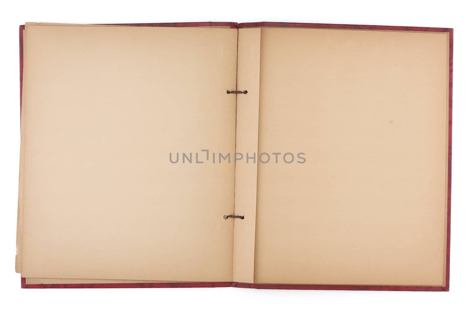 Blank Pages of an Old Scrap Book by Em3