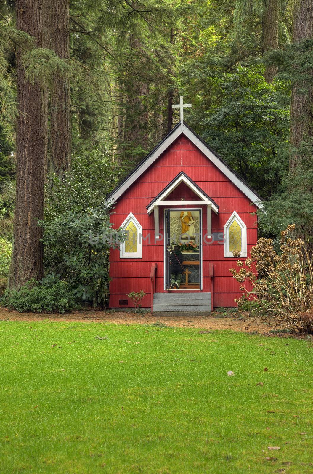 St Ann's Chapel in the woods, Portland OR. by Rigucci