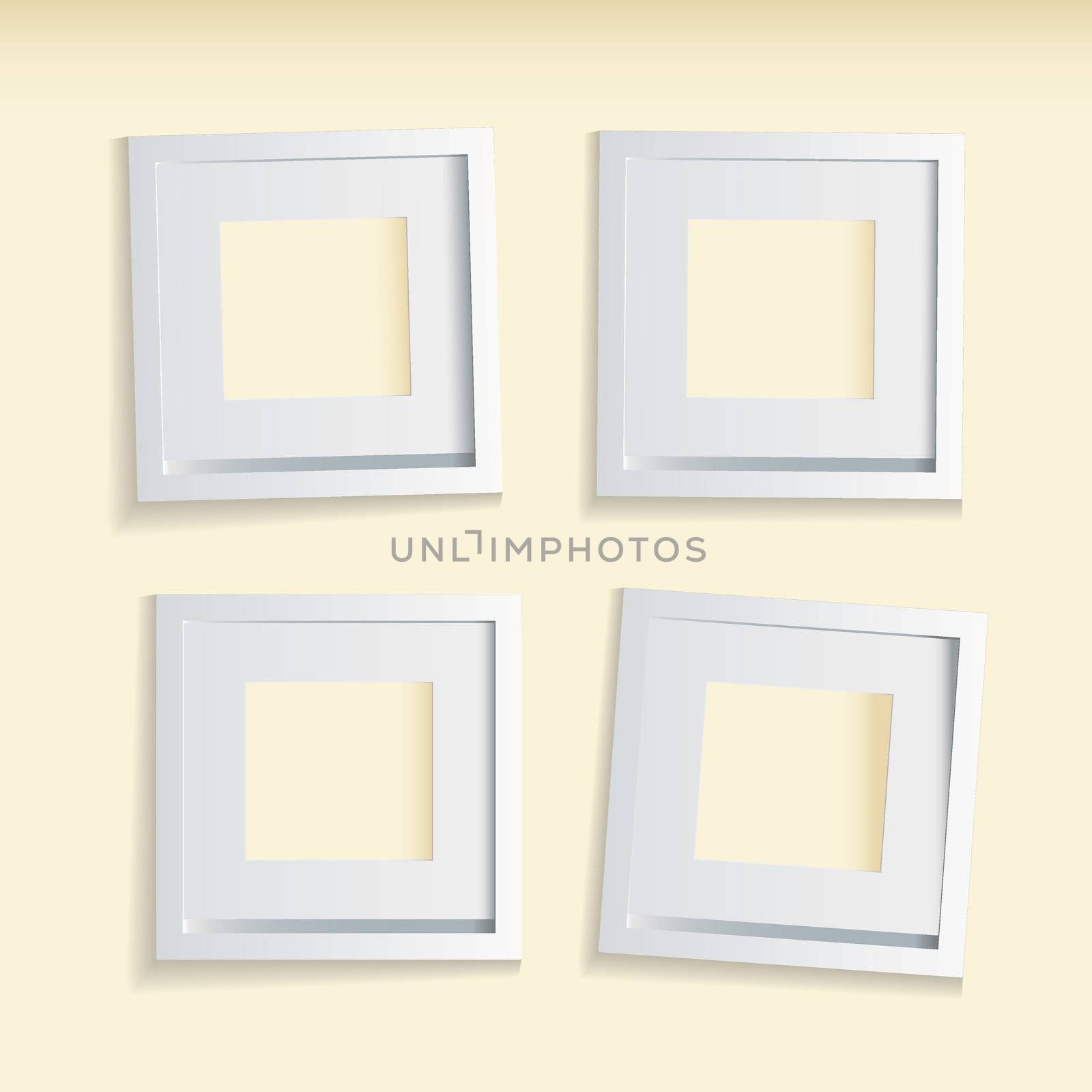 Picture frame beige background by nicemonkey