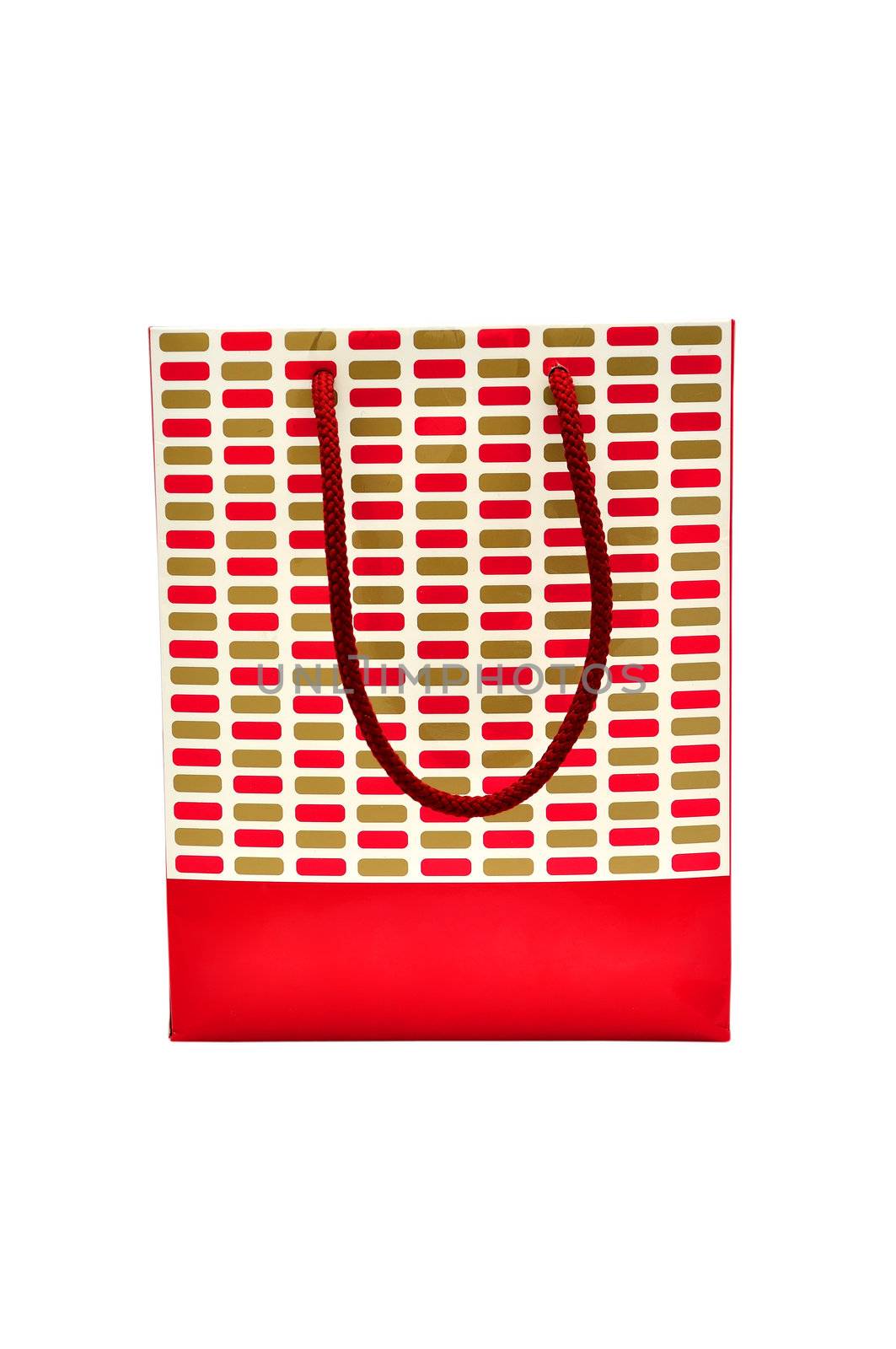 gift package on a white background