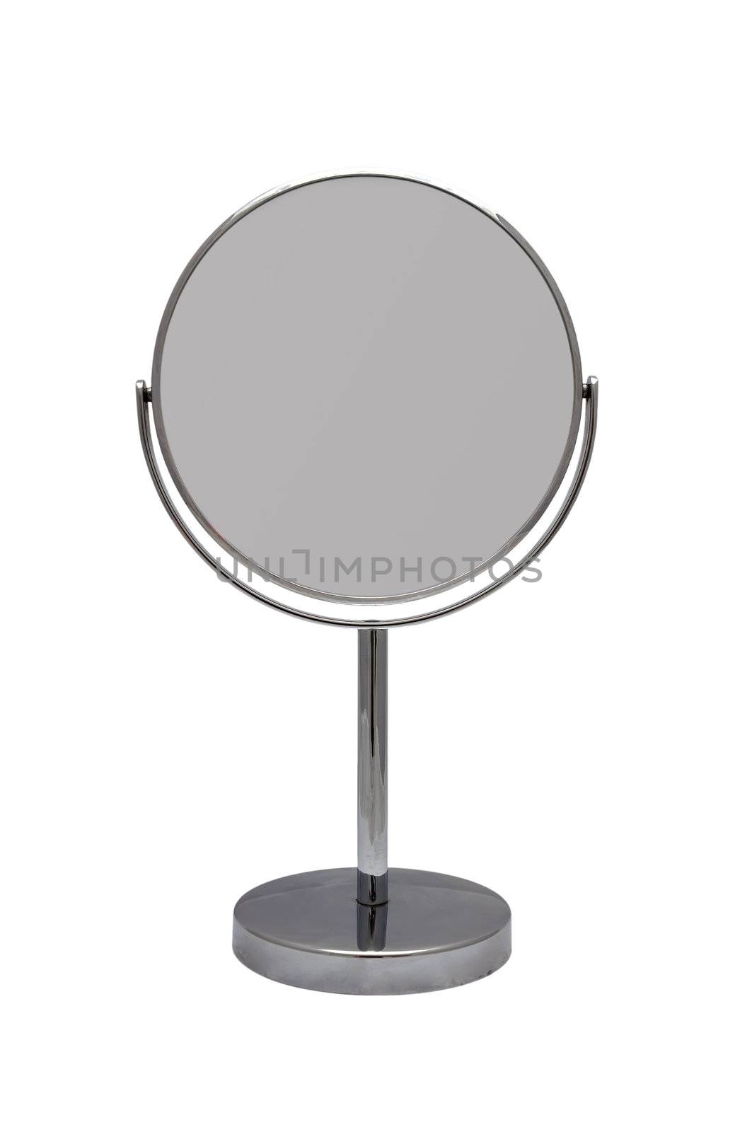 makeup mirror with white background