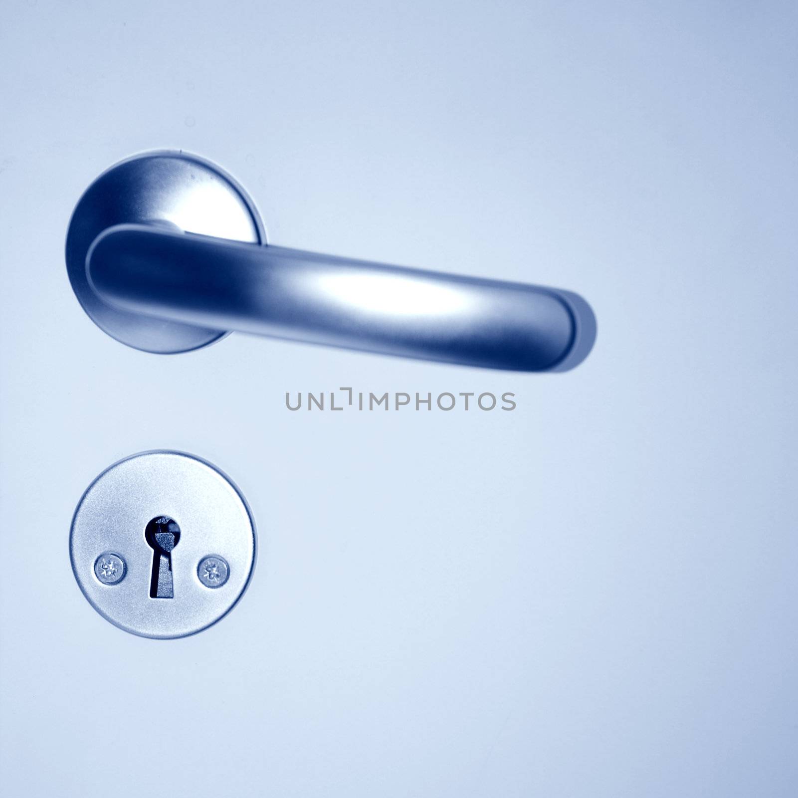 door handle close up