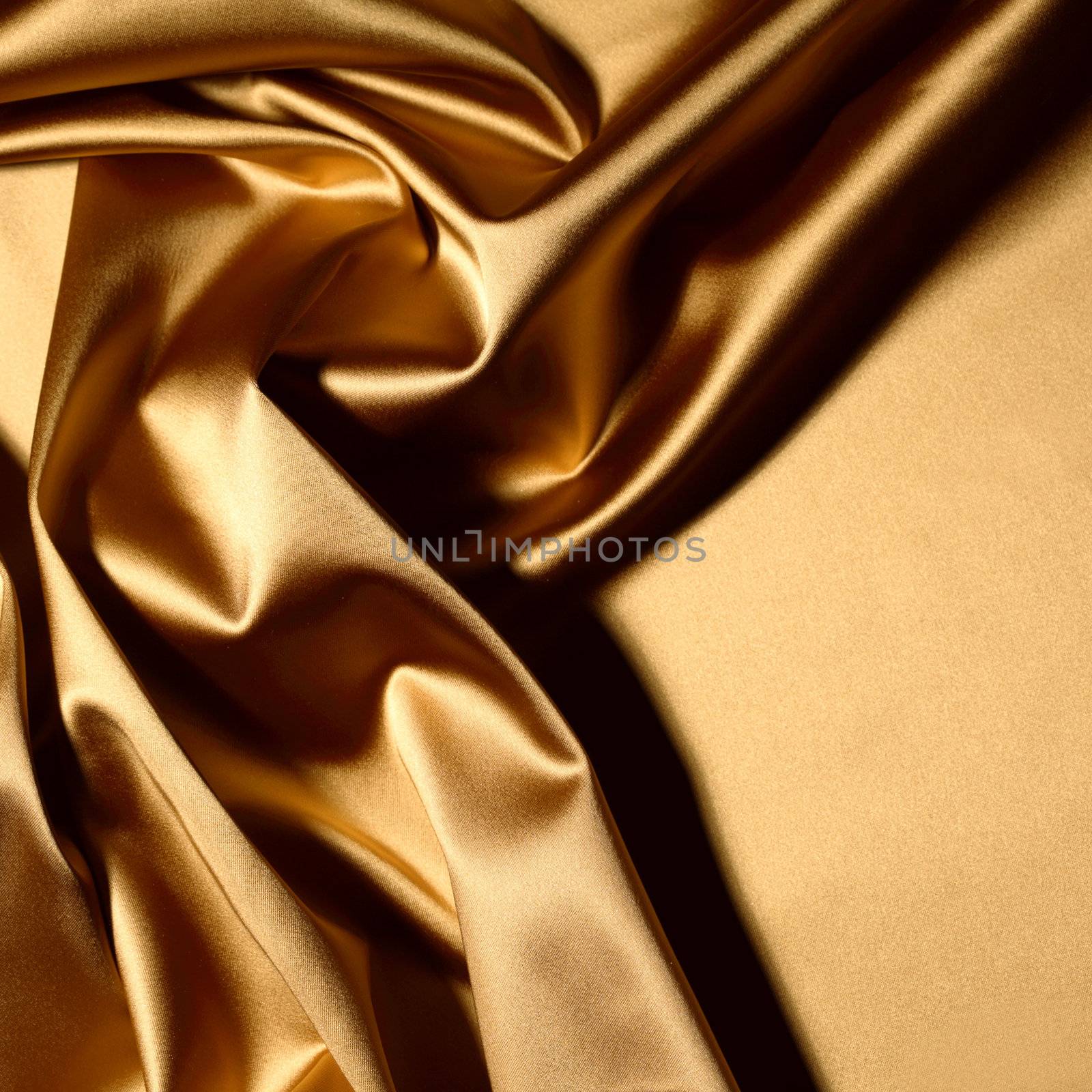 gold textile background close up