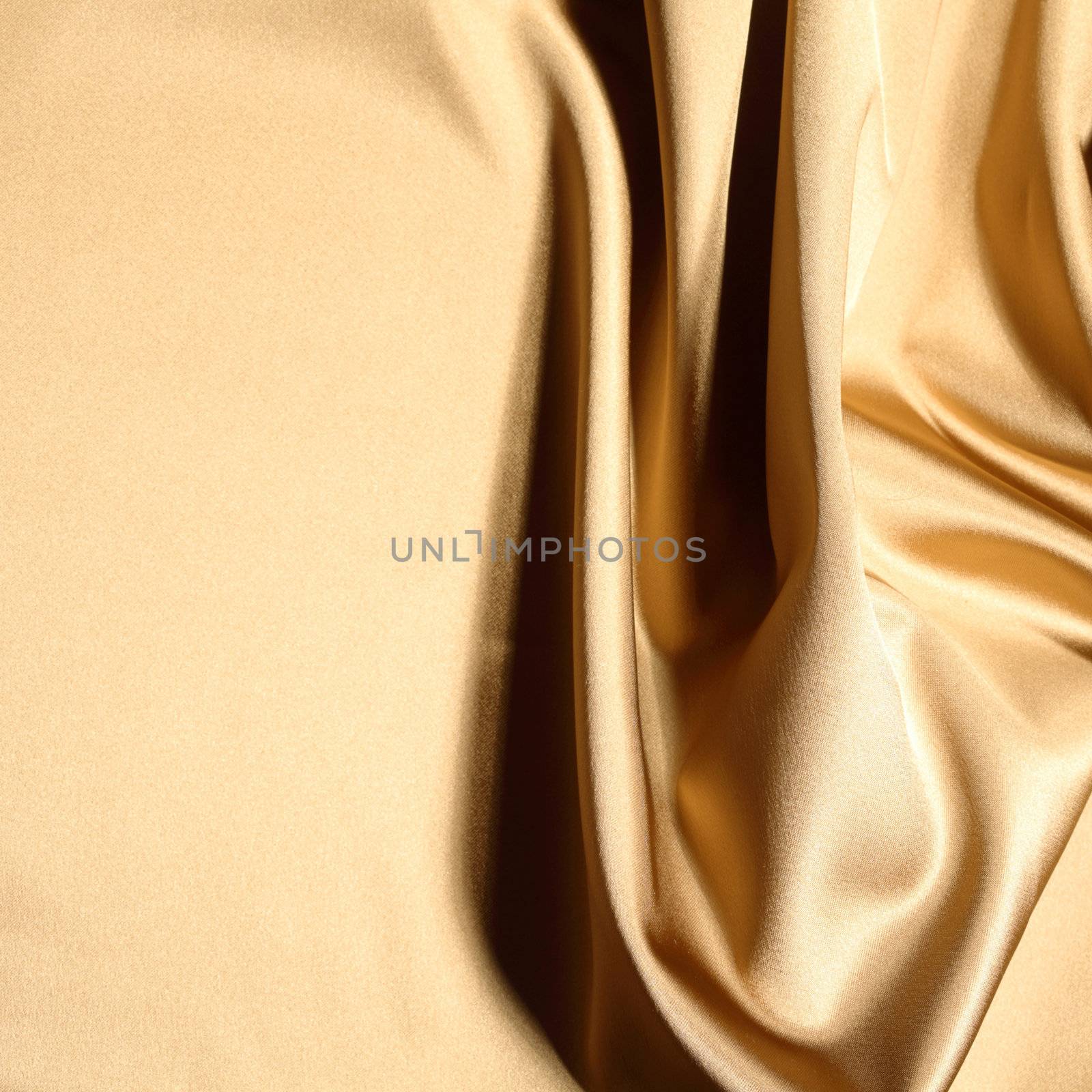 gold textile background close up