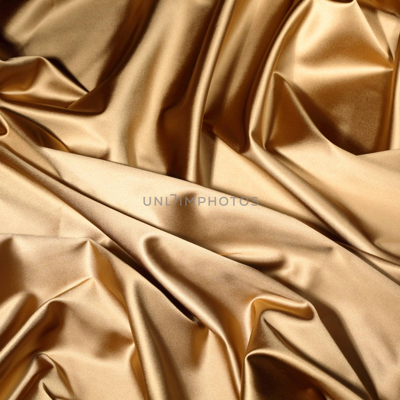 gold textile background close up