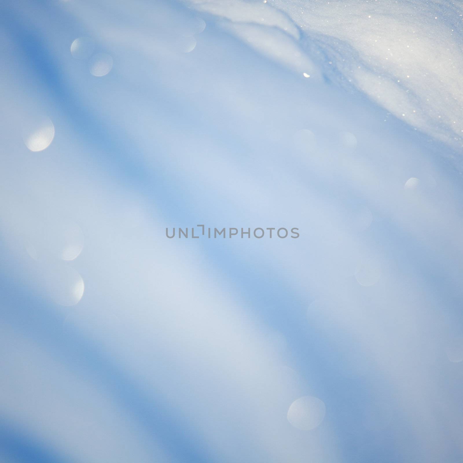 snow background close up