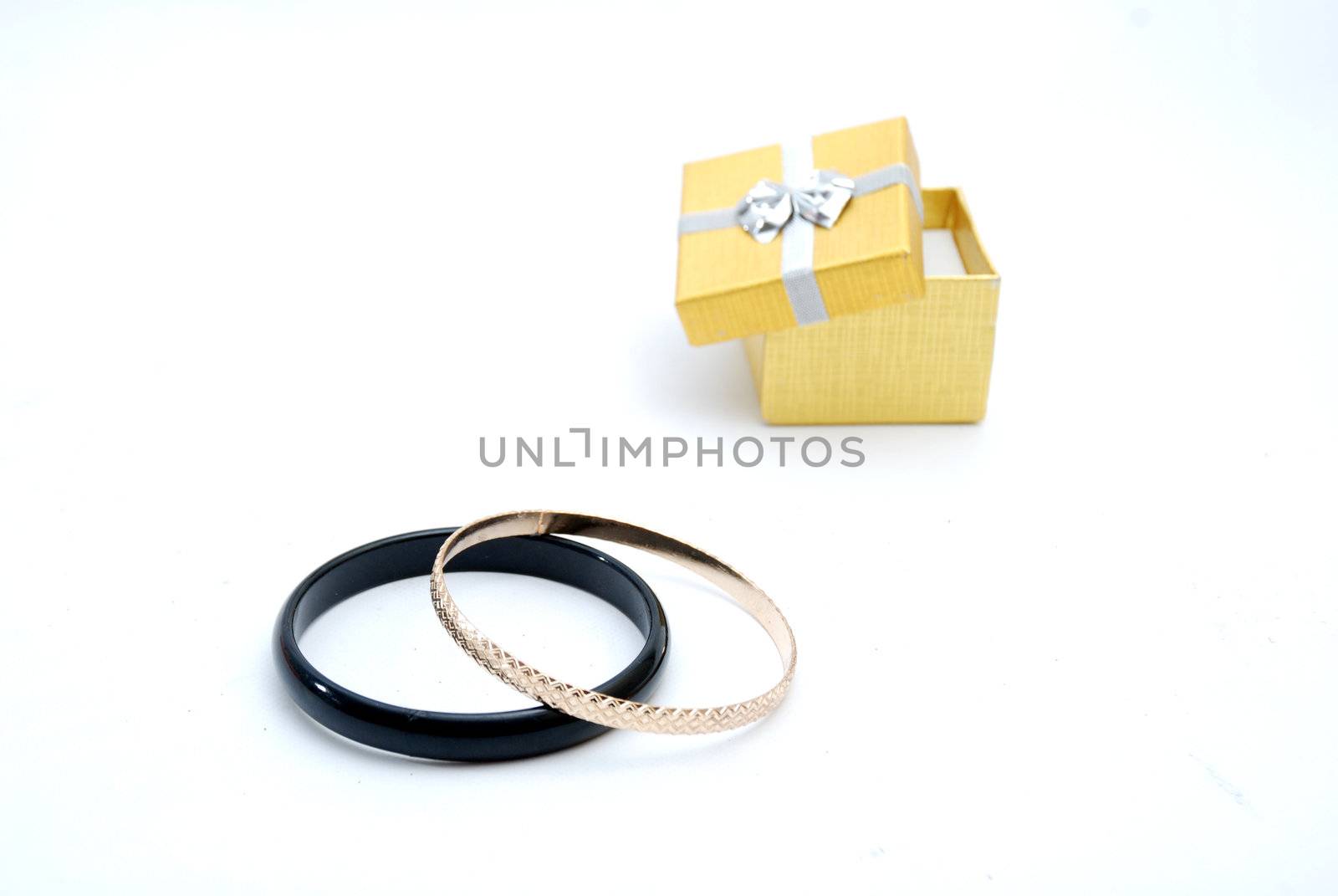 Fashion bracelet isolated on white background