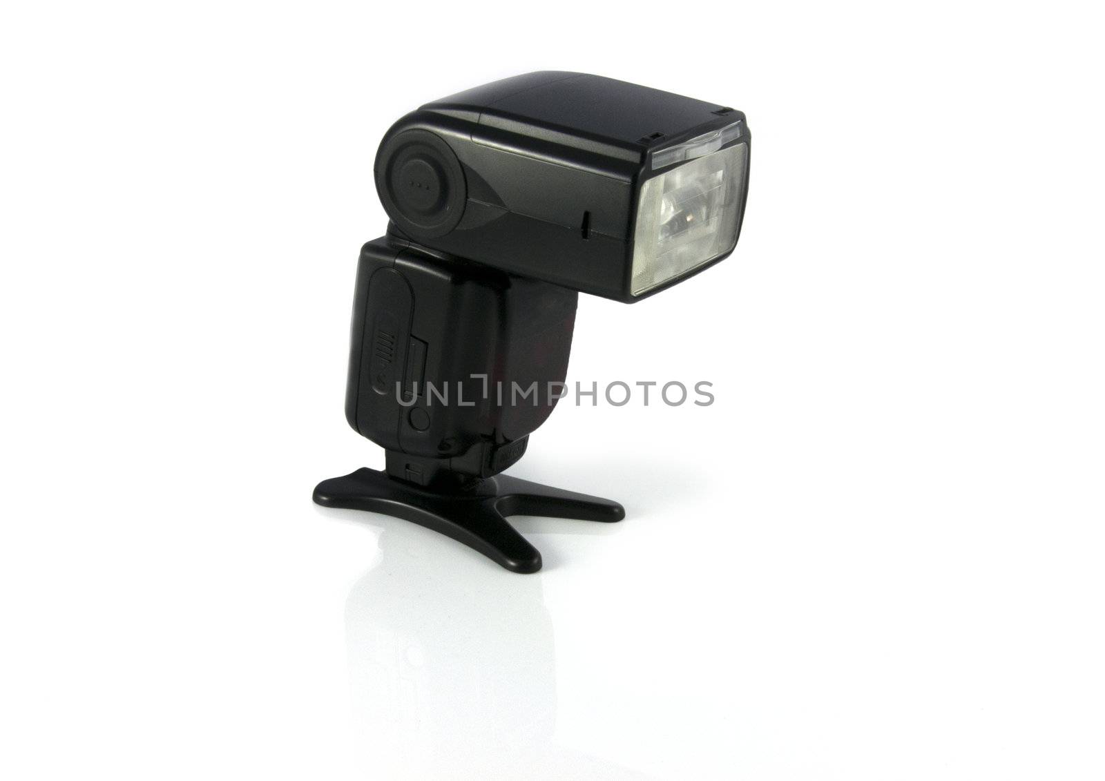 Strobe Flash light for SLR Camera with white background