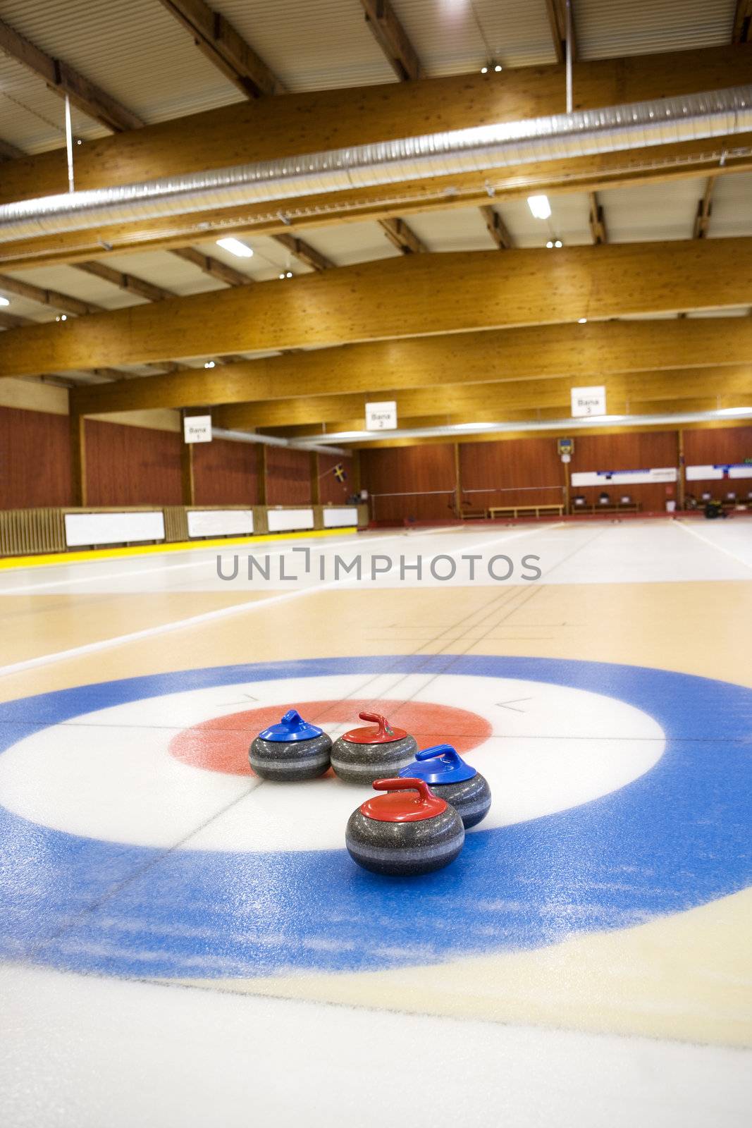 view from a Curling Arena