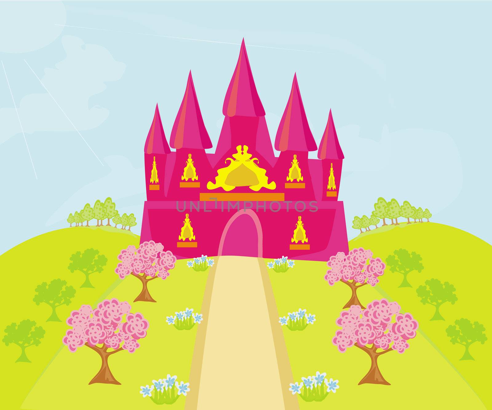 Magic Fairy Tale Princess Castle