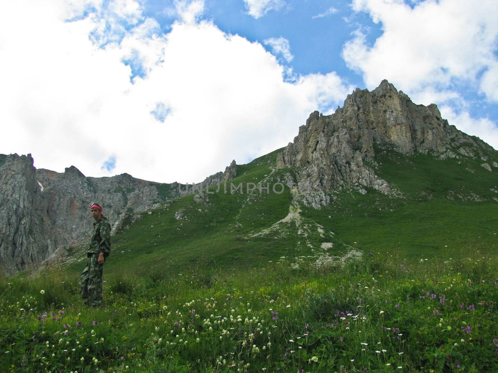 Active recreation and tourism in the mountains of the Caucasus