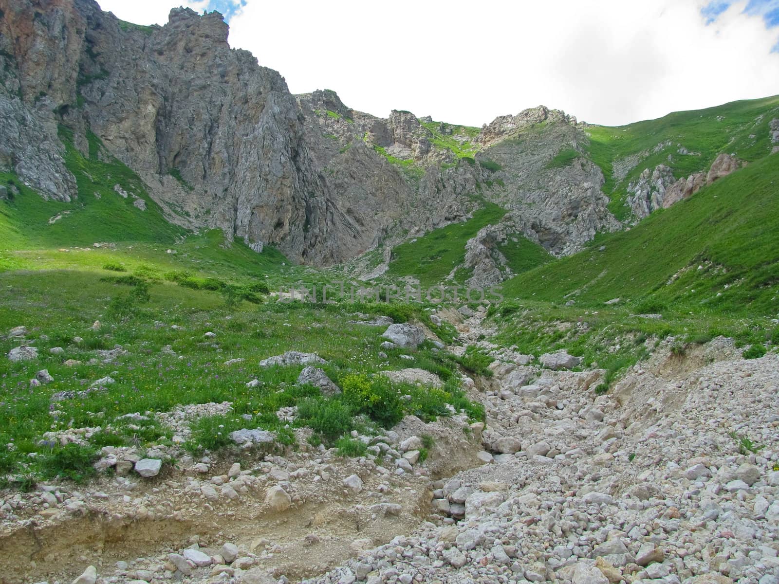 The magnificent mountain scenery of the Caucasus Nature Reserve by Viktoha