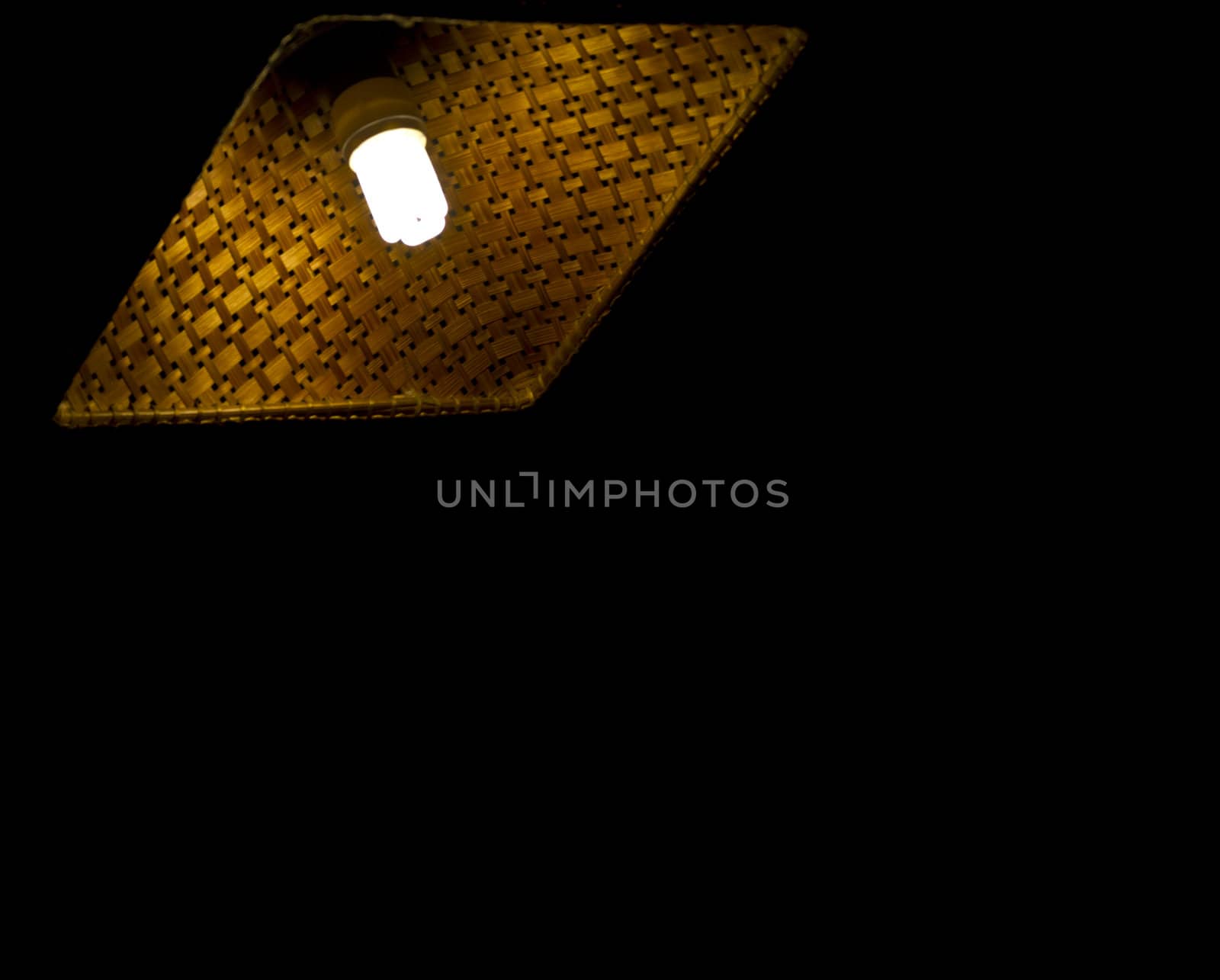 Lamp with Rattan Lamp Shade by azamshah72