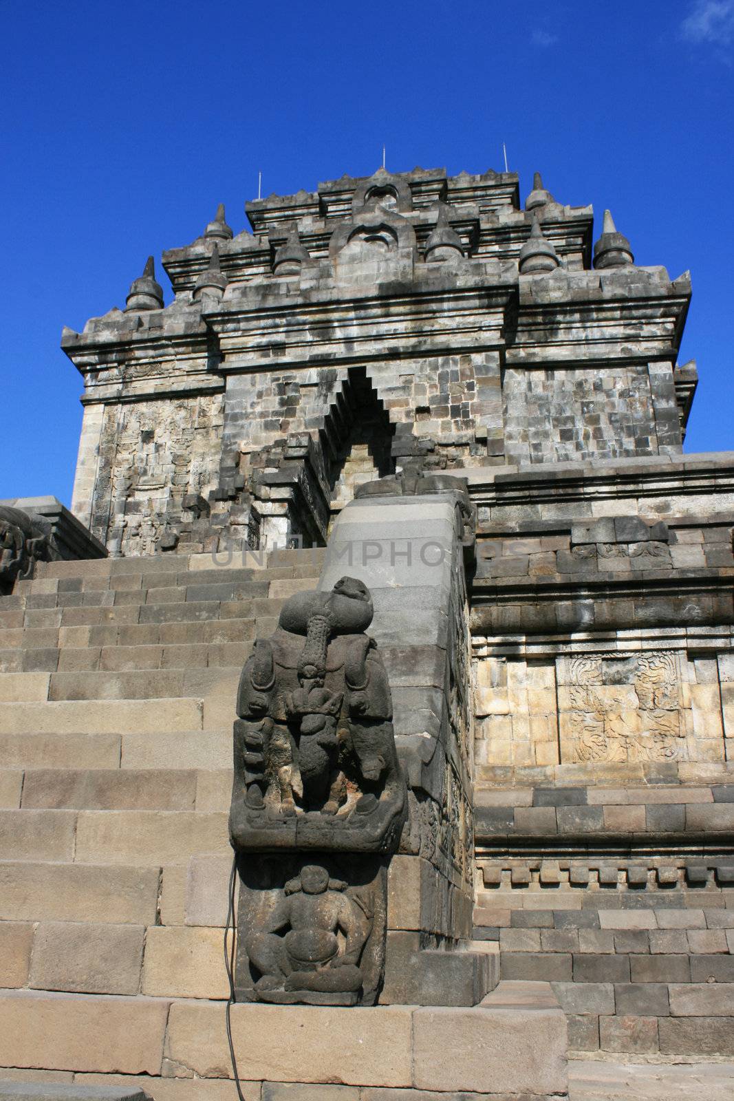 An old temple near Borobudur.