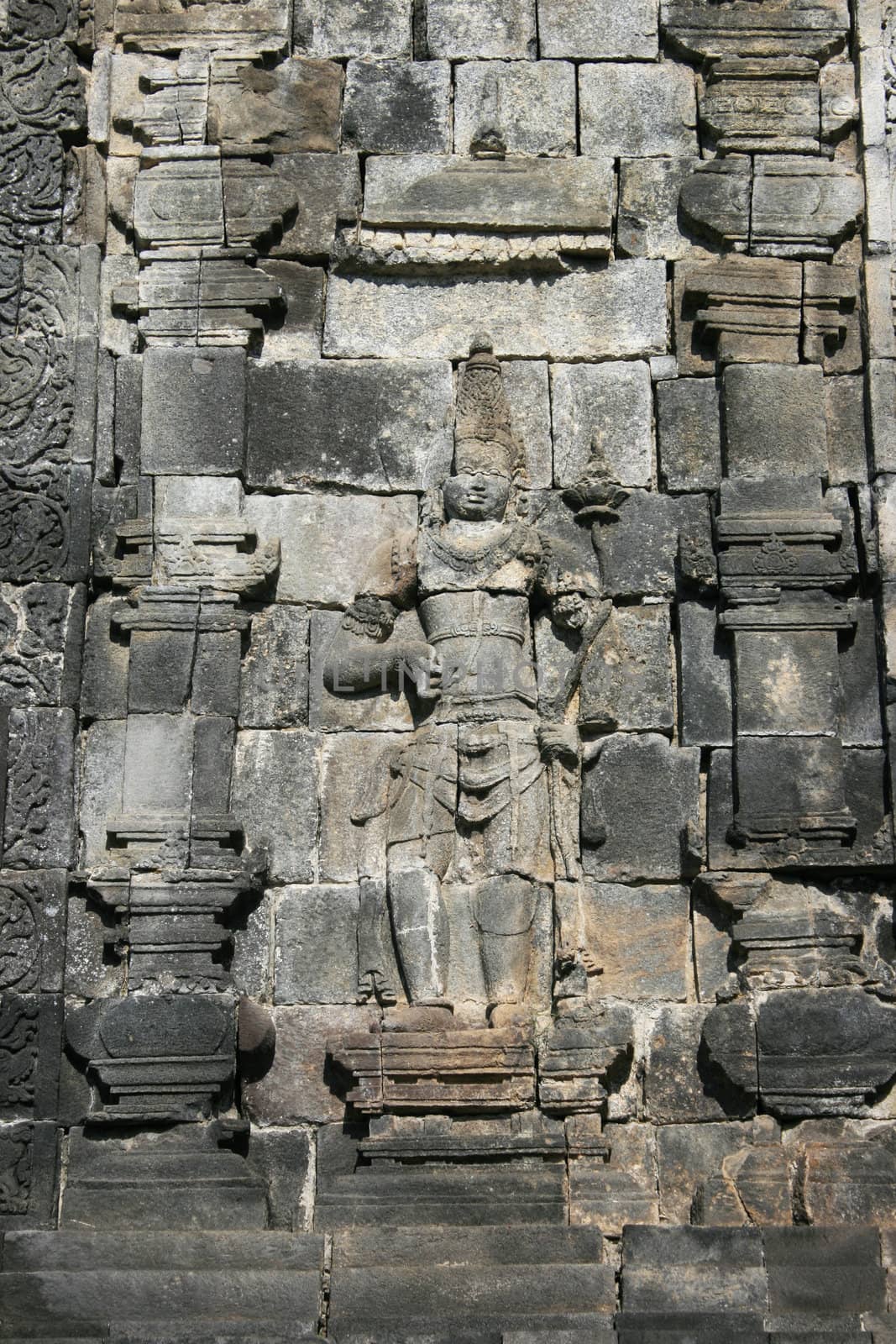 Wall Craft found in a temple near Borobudur.