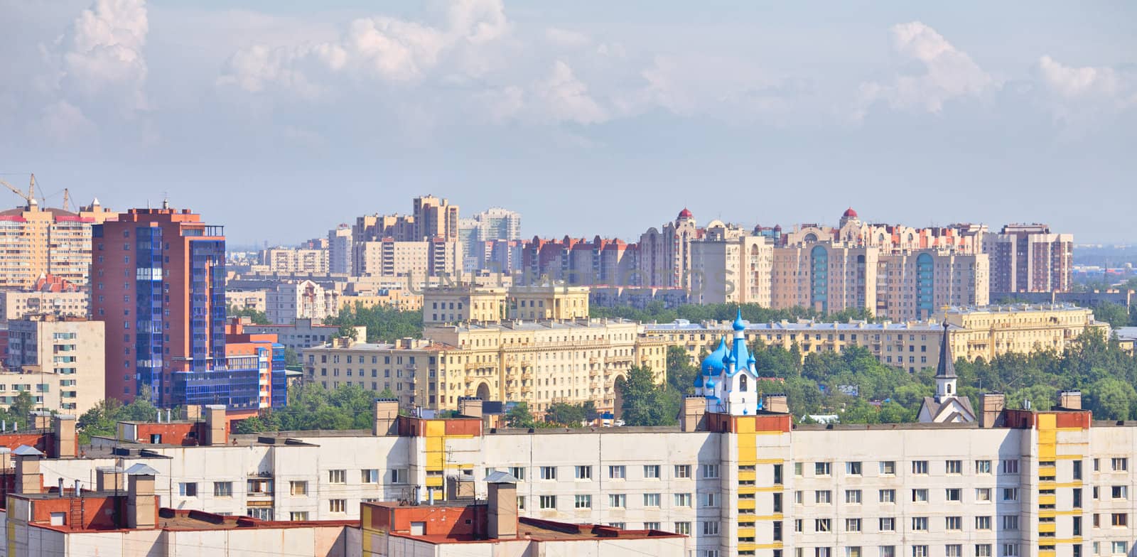 City Aerial View by petr_malyshev