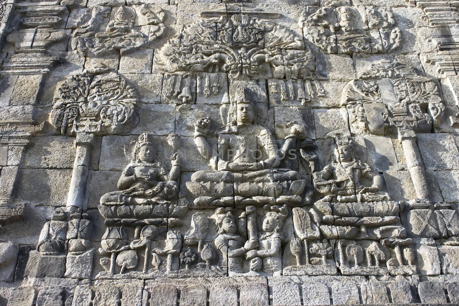 Wall Craft found in a temple near Borobudur.