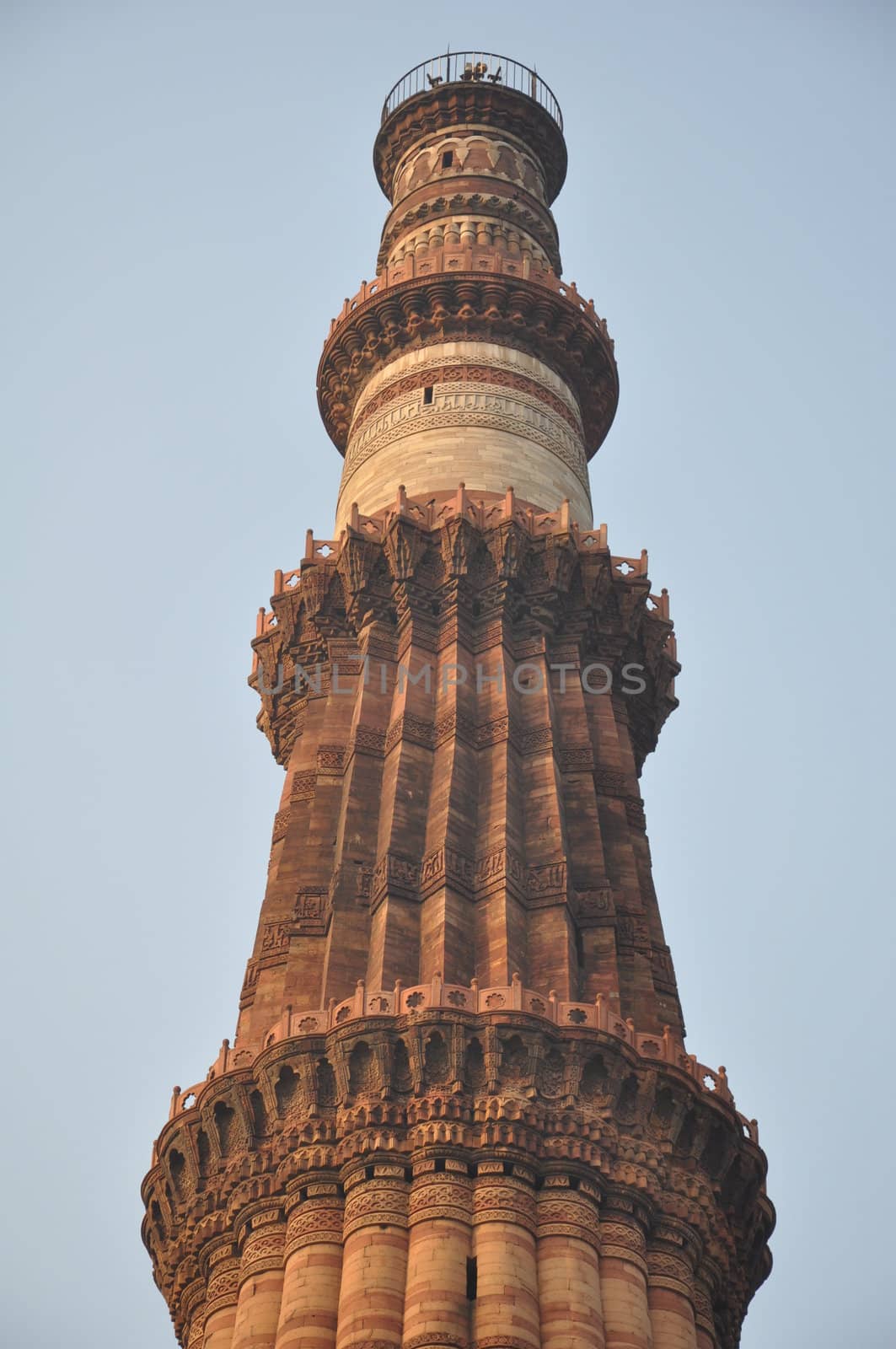 Qutab Minar in Delhi, India