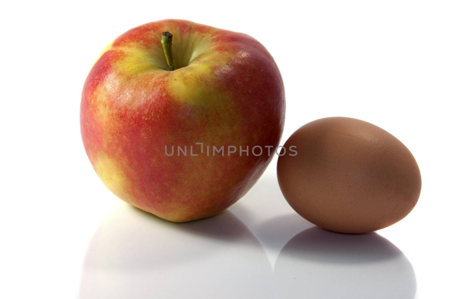 apple and egg by compuinfoto