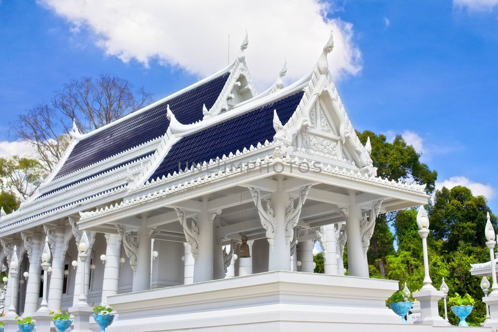 Kaew Grovaram Temple in Krabi town, Thailand