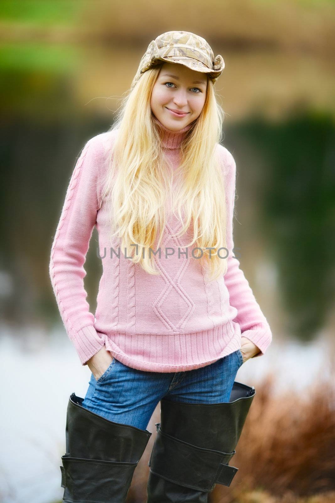 Fisherwoman Portrait by petr_malyshev