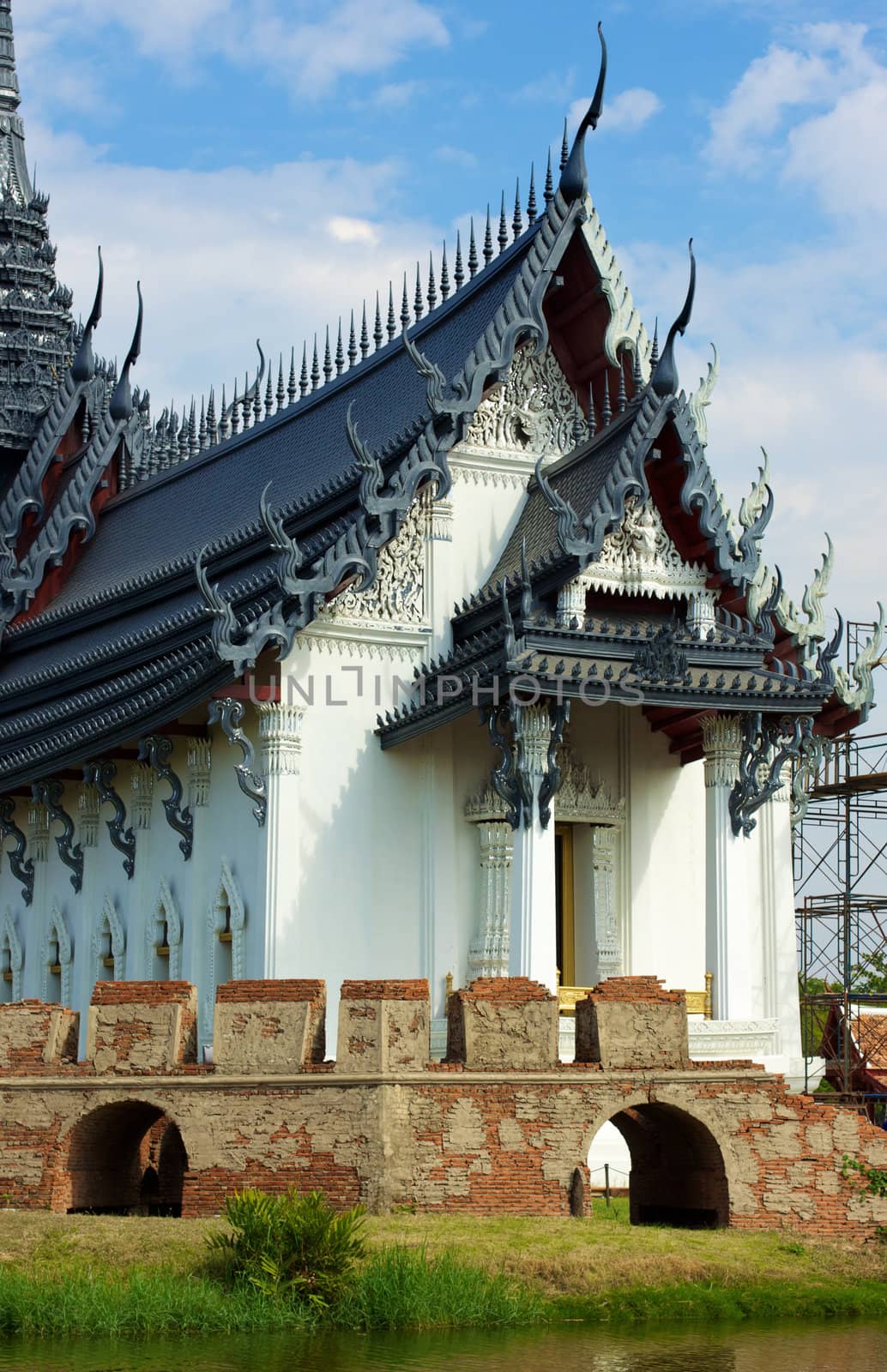 temple in Mueang Boran, aka Ancient Siam, Bangkok, Thailand